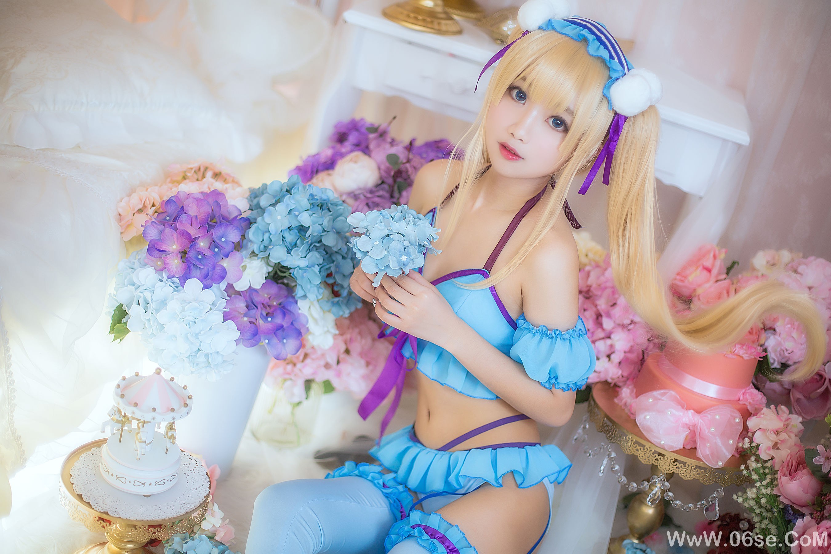 图片[10]-白嫩美少女 鬼畜瑶 – 睡衣[14P]-六色网