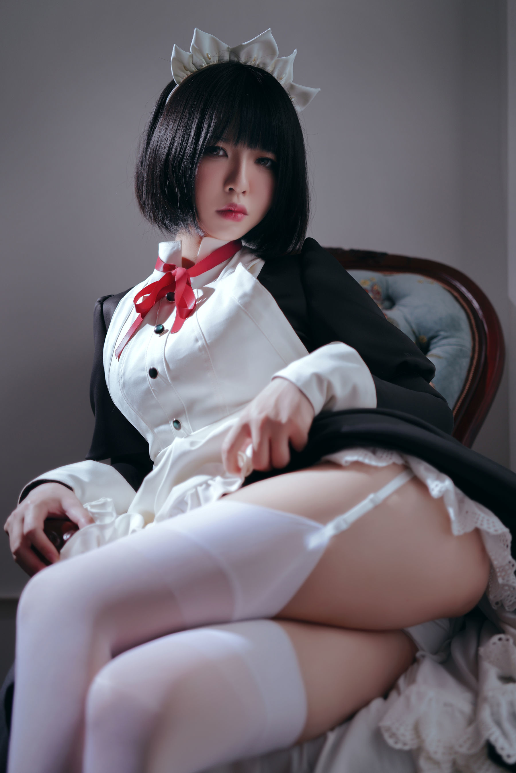 图片[44]-半半子 嫌パン メイド[52P]-六色网