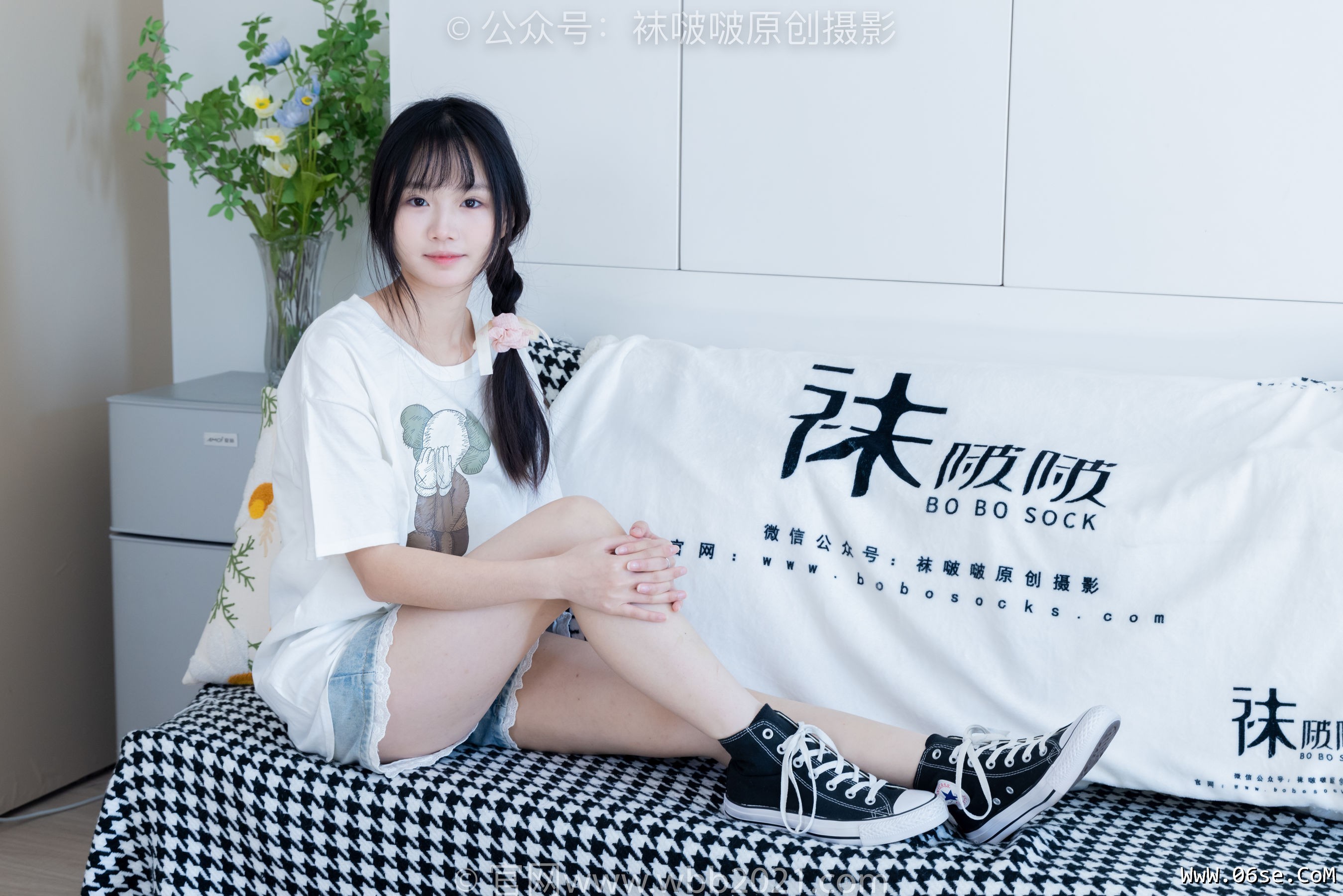 图片[56]-BoBoSocks袜啵啵 No.331 甜甜圈 -板鞋、白棉袜、裸足[144P]-六色网