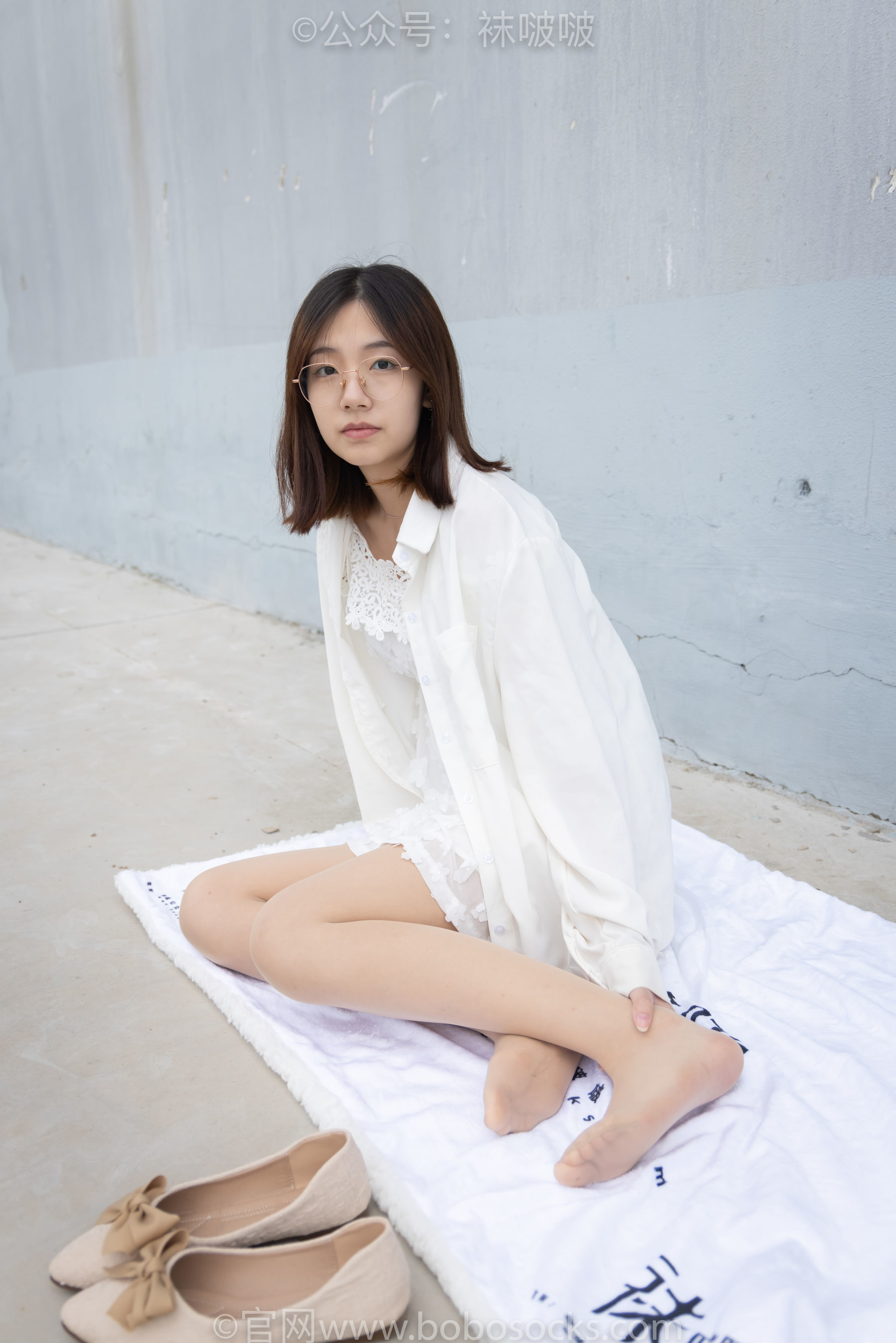 图片[50]-BoBoSocks袜啵啵 No.048 小甜豆-平底鞋、肉丝[146P]-六色网