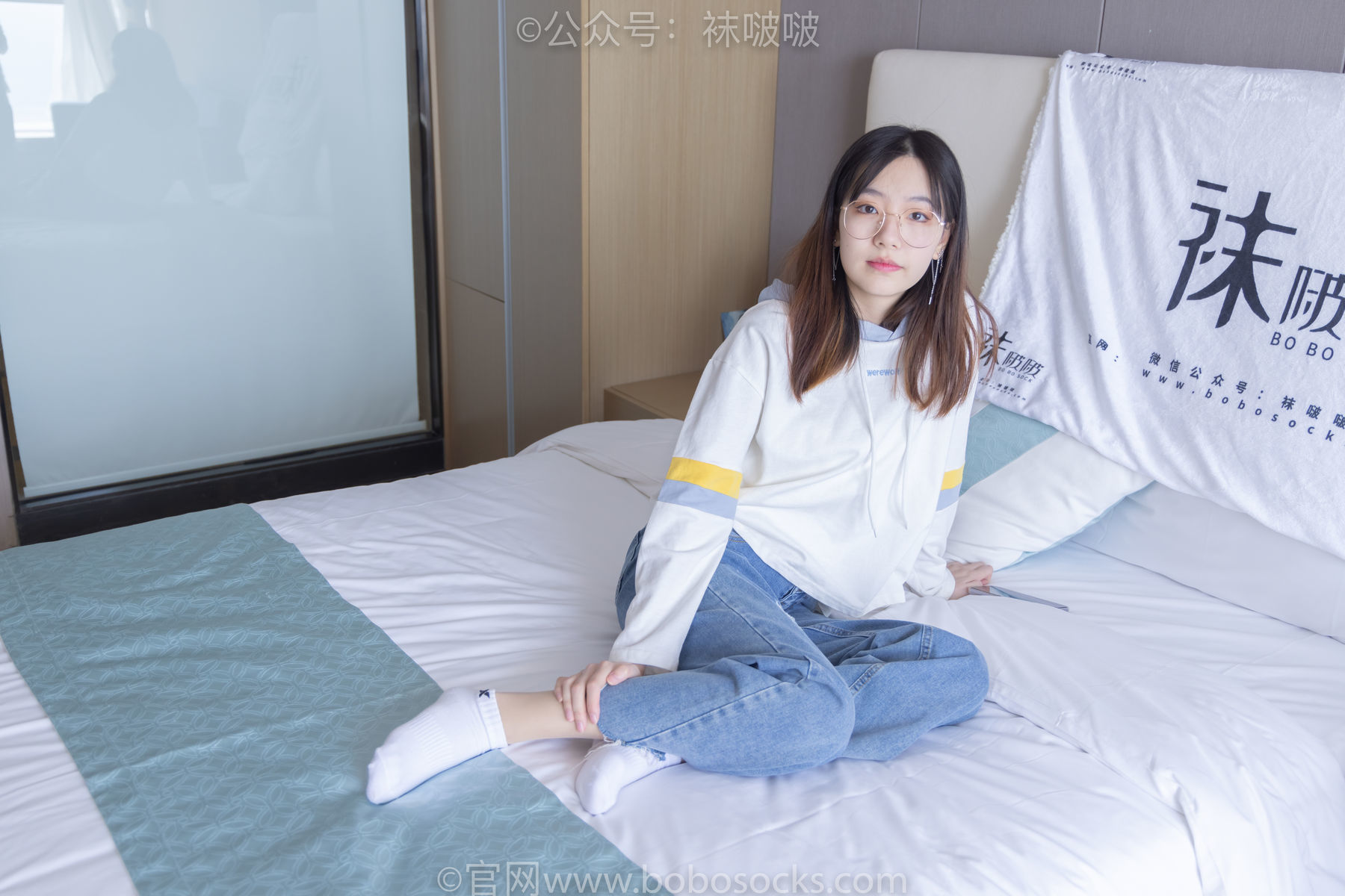 图片[63]-BoBoSocks袜啵啵 No.080 小甜豆-帆布鞋、白棉袜、肉丝[140P]-六色网