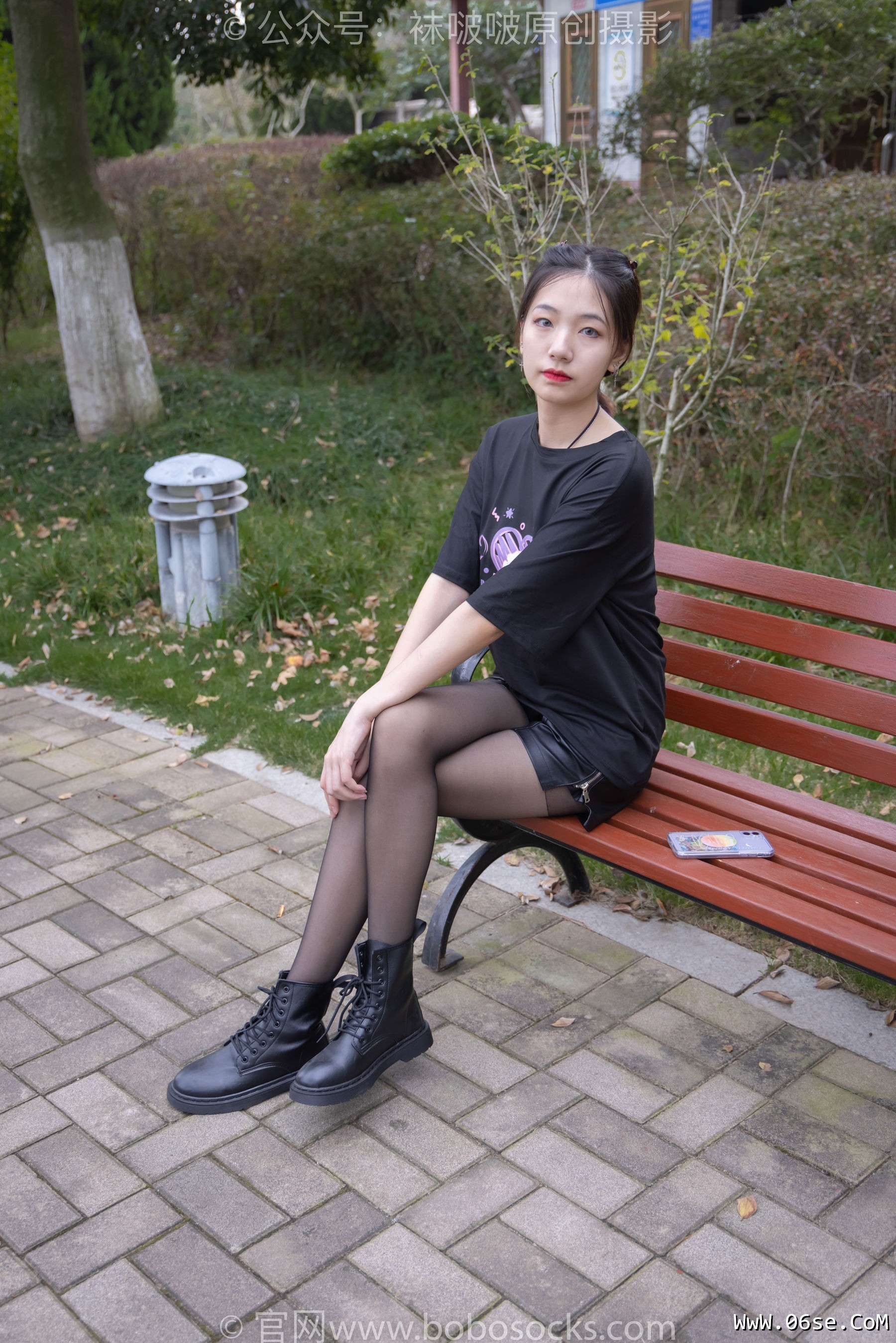 图片[42]-BoBoSocks袜啵啵 No.221 小甜豆-马丁靴、黑丝[133P]-六色网