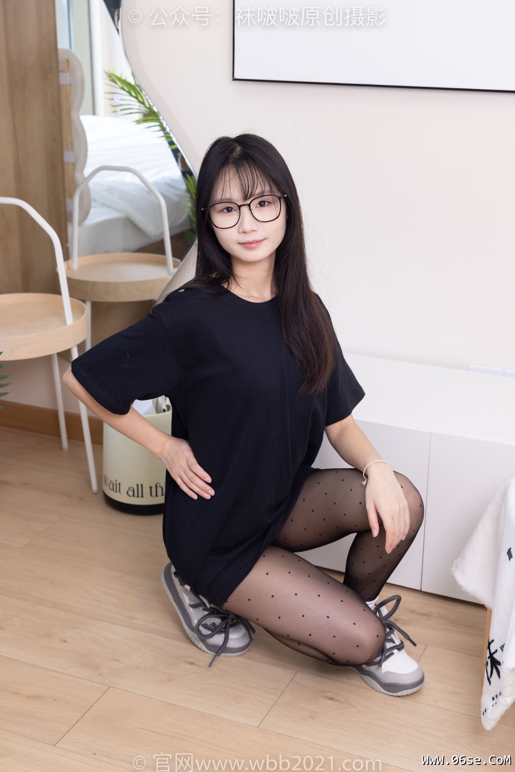 图片[65]-BoBoSocks袜啵啵 No.418 甜甜圈 – 板鞋、白棉袜、波点黑丝[145P]-六色网