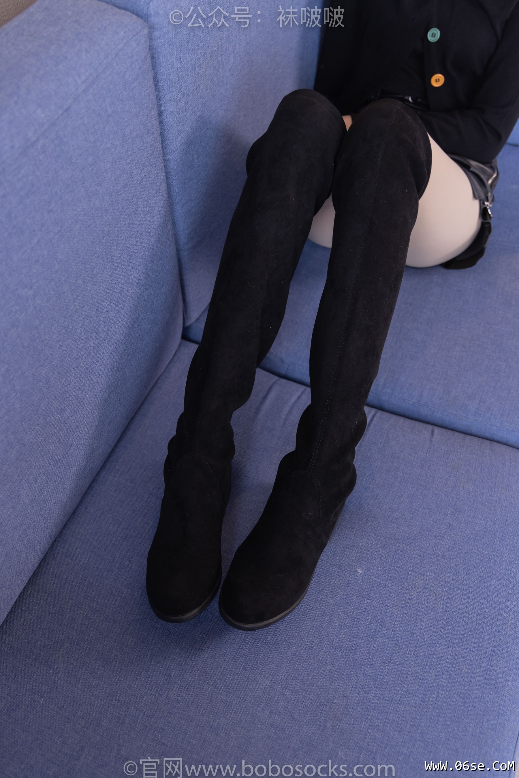 图片[82]-BoBoSocks袜啵啵 No.072 小甜豆-两双长靴、厚黑丝、厚肉丝[144P]-六色网