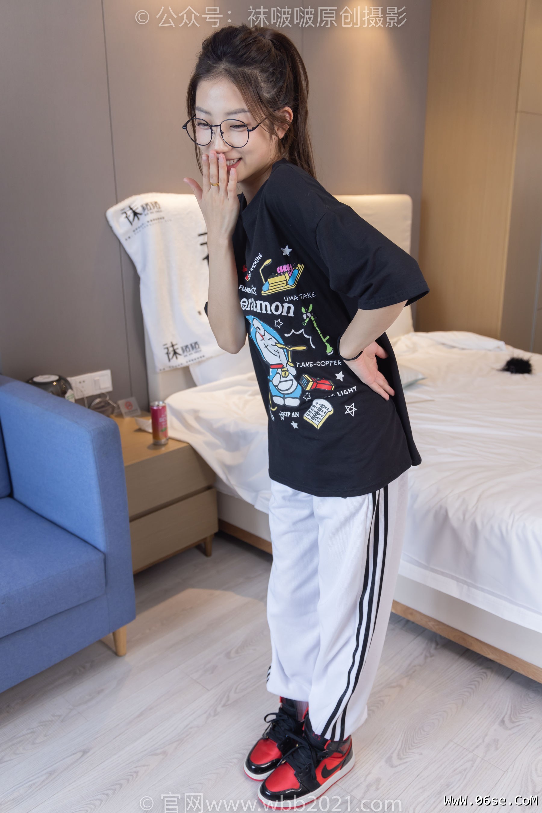 图片[100]-BoBoSocks袜啵啵 No.382 小沫 -板鞋、白棉袜[143P]-六色网