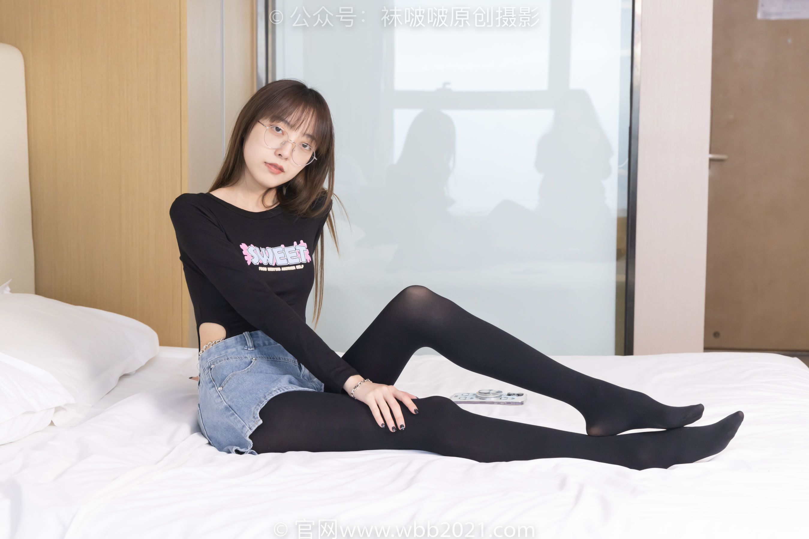 图片[121]-BoBoSocks袜啵啵 No.321 稚予 -高跟鞋、厚黑丝[150P]-六色网