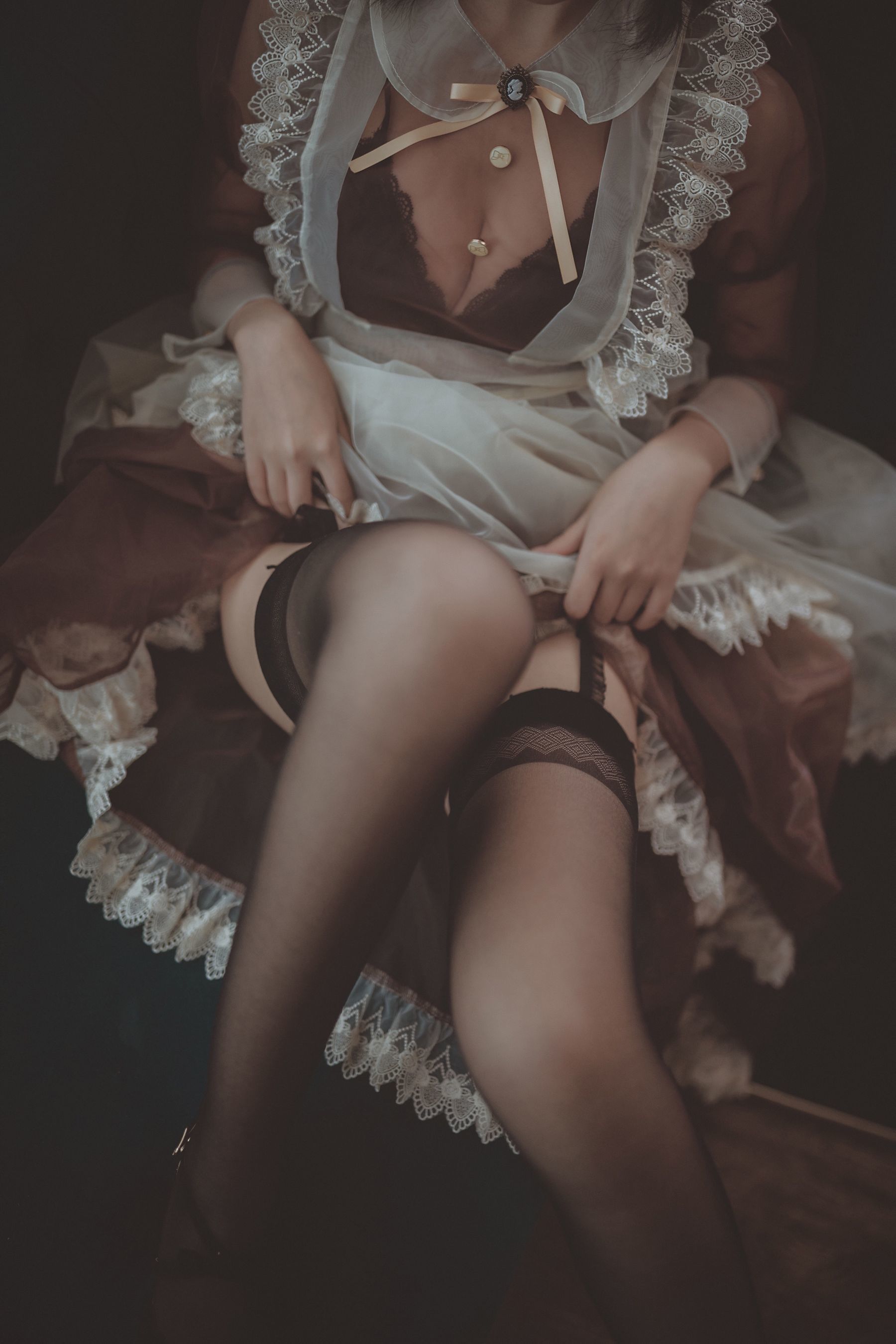 图片[7]-COSER美女逐月su 透明女仆[46P]-六色网