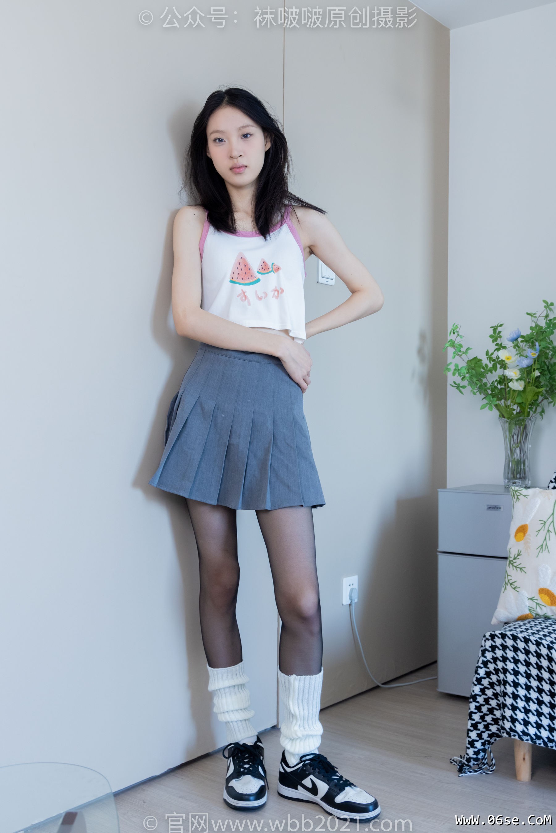 图片[53]-BoBoSocks袜啵啵 No.333 雪糕 -板鞋、白棉袜、黑丝、堆堆袜套[140P]-六色网