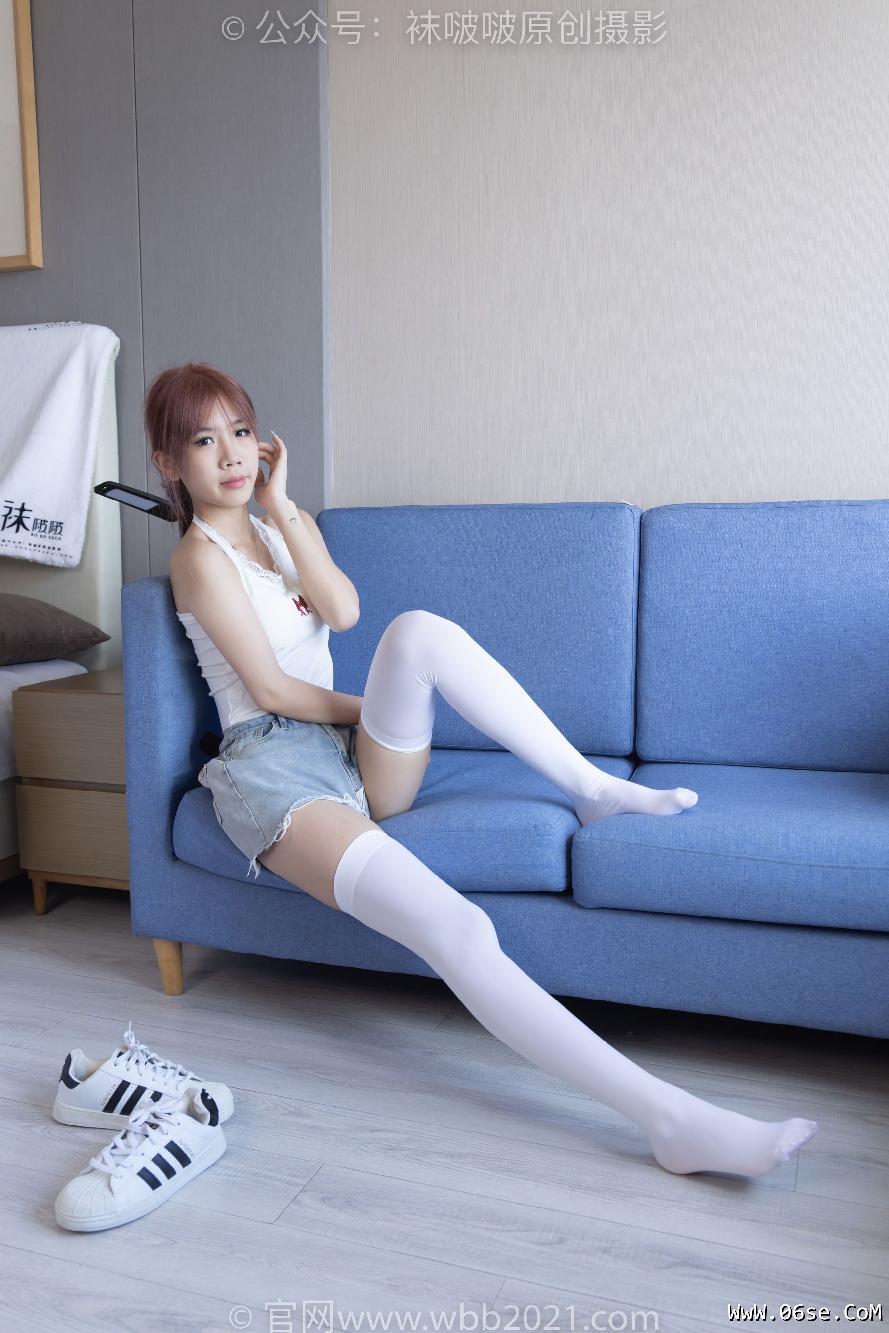 图片[138]-BoBoSocks袜啵啵 No.264 果冻 -高跟鞋、贝壳头板鞋、黑丝大腿袜、白丝大腿袜[179P]-六色网