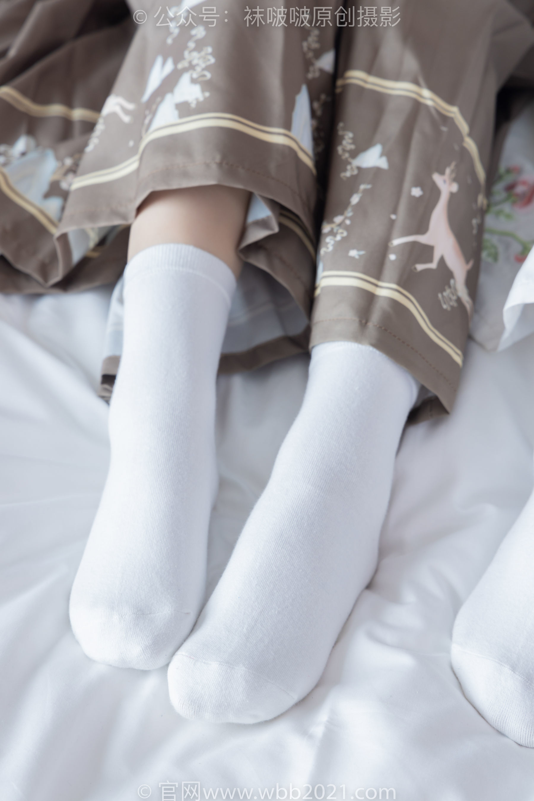 图片[114]-BoBoSocks袜啵啵 No.400 奶油&甜甜圈 -两双高跟鞋、白棉袜、肉丝[158P]-六色网