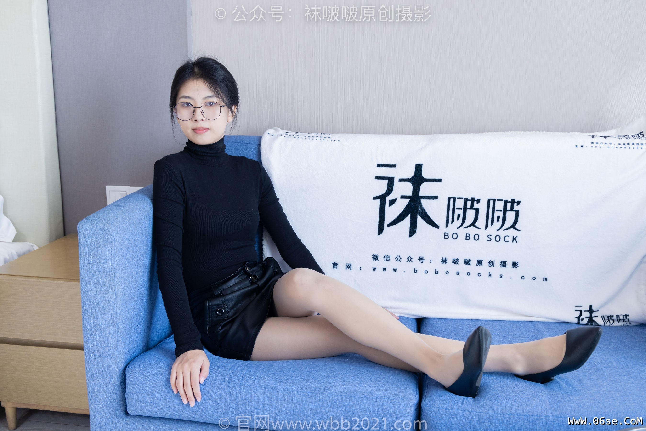 图片[70]-BoBoSocks袜啵啵 No.342 奶油 -平底鞋、肉丝、老头乐挠脚心剧情[140P]-六色网