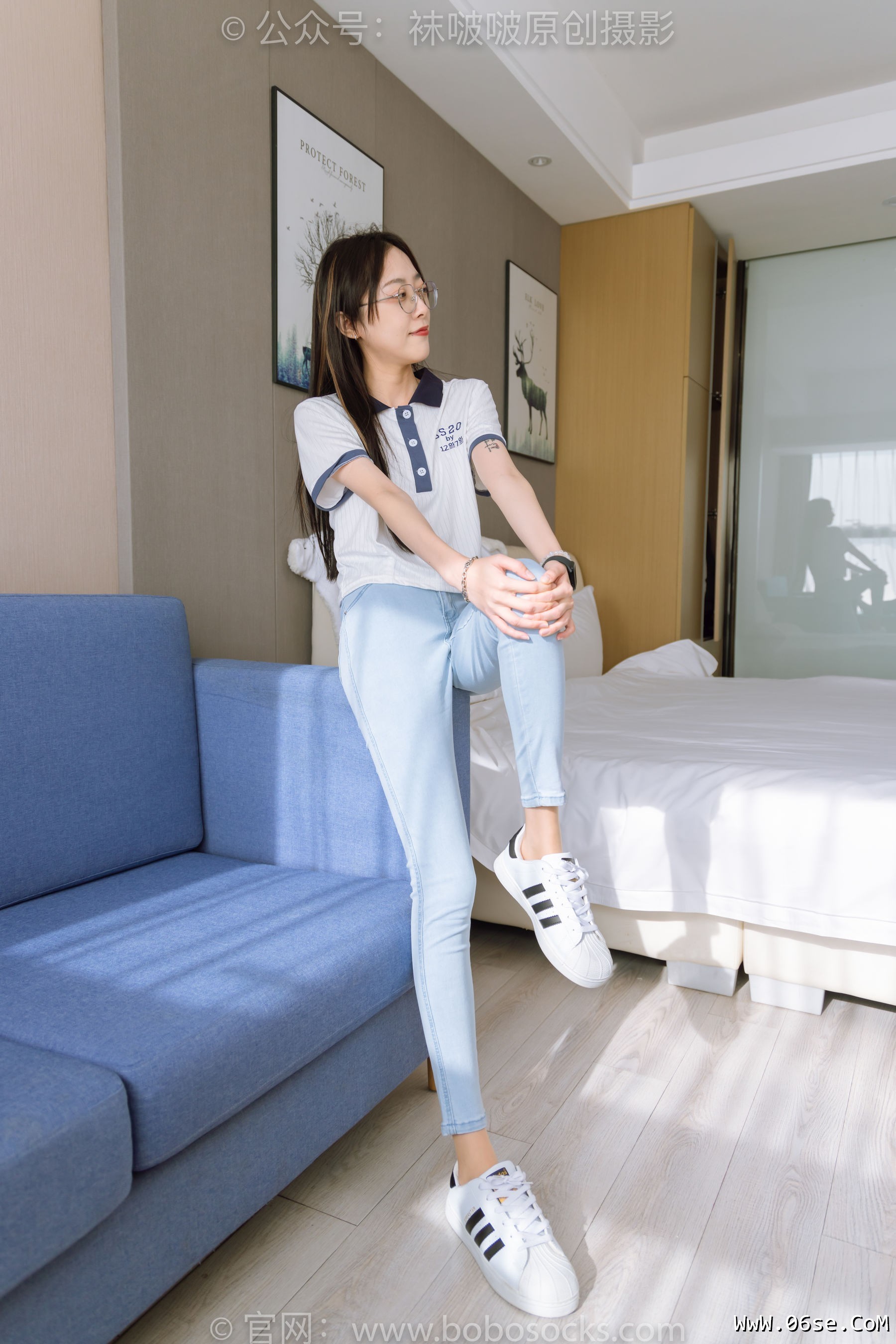 图片[53]-BoBoSocks袜啵啵 No.161 稚予-贝壳头板鞋、肉丝、裤里丝[140P]-六色网