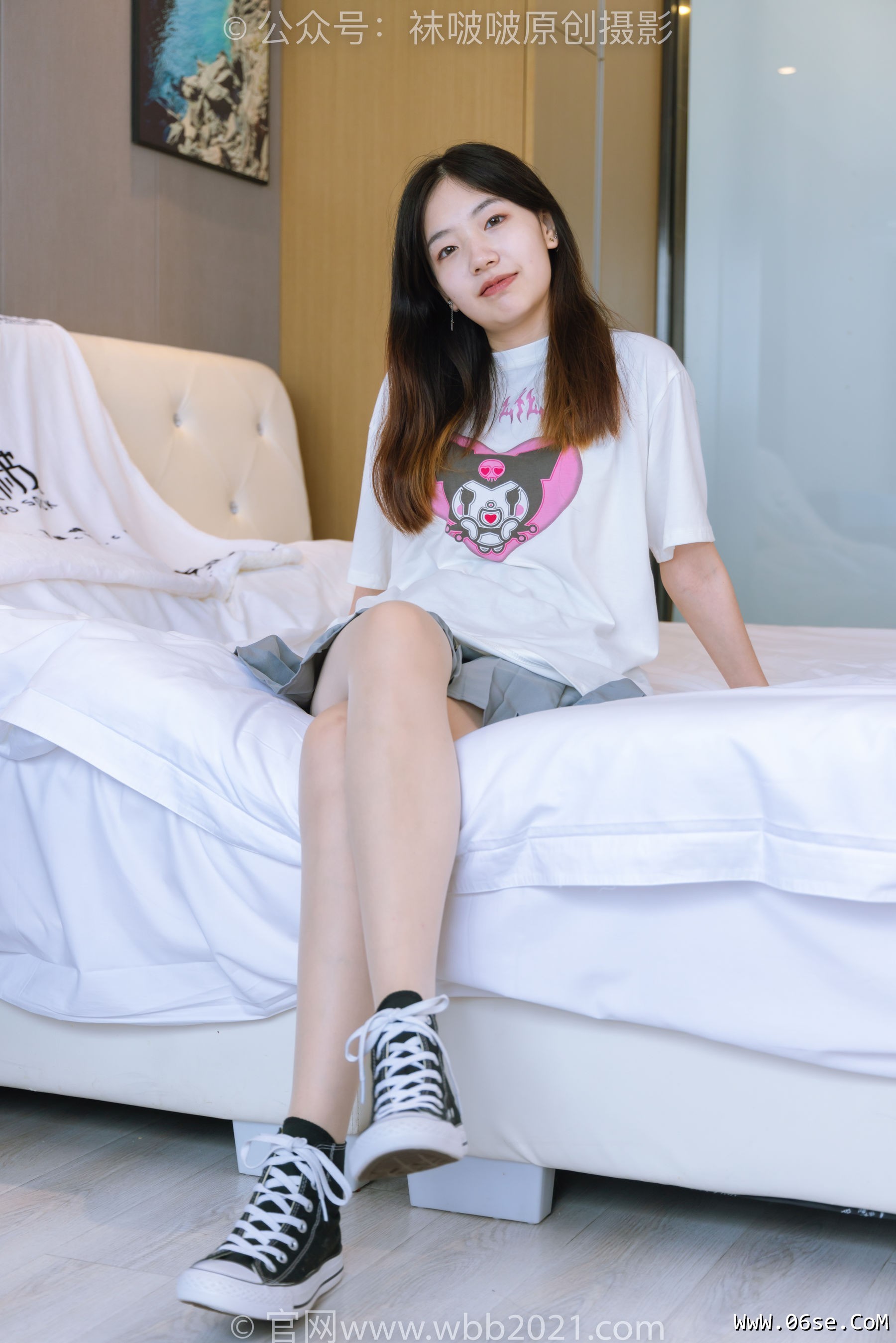 图片[75]-BoBoSocks袜啵啵 No.405 小甜豆 -匡威板鞋、肉丝[140P]-六色网