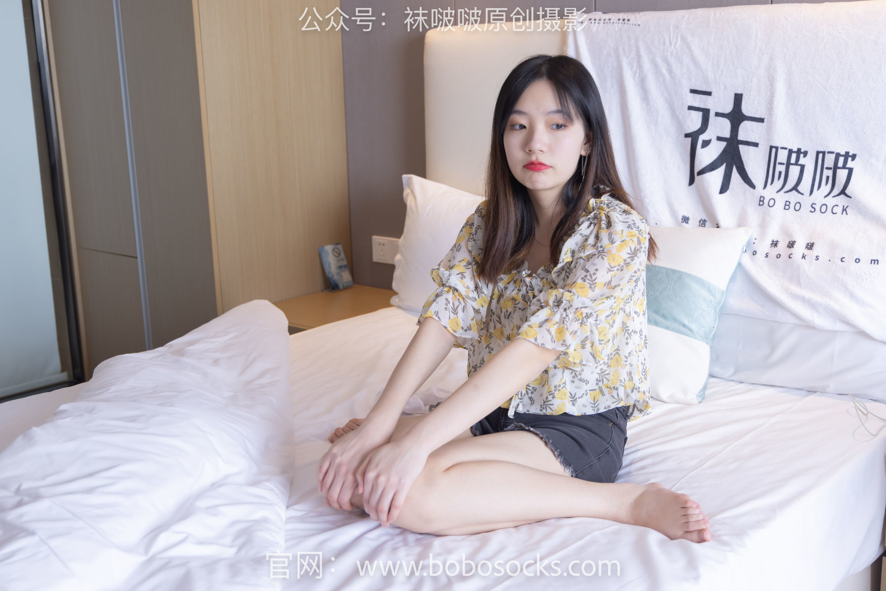 图片[65]-BoBoSocks袜啵啵 No.136 小甜豆-高跟长靴、白棉袜、裸足[200P]-六色网