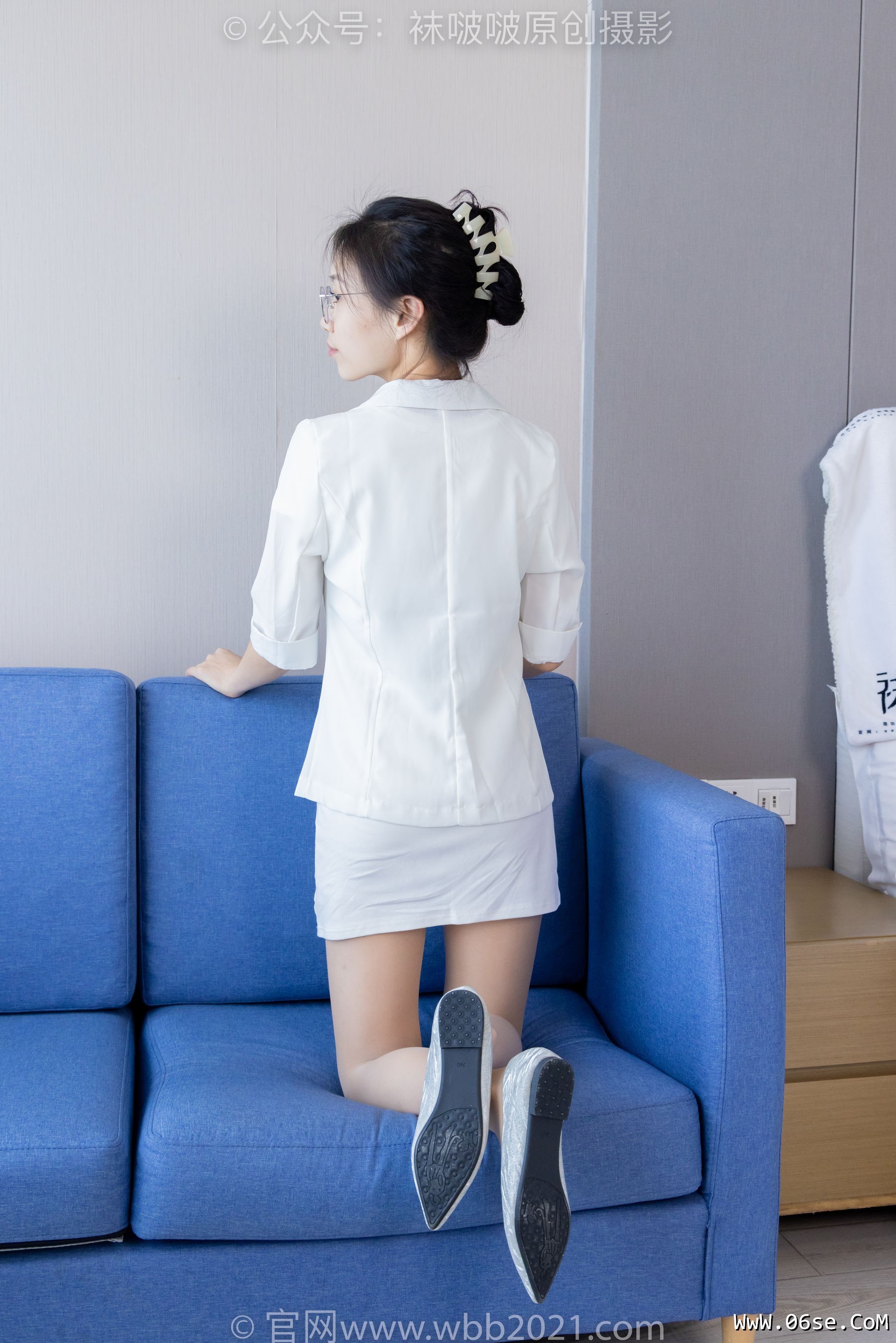 图片[56]-BoBoSocks袜啵啵 No.340 芝士 -平底鞋、肉丝[140P]-六色网