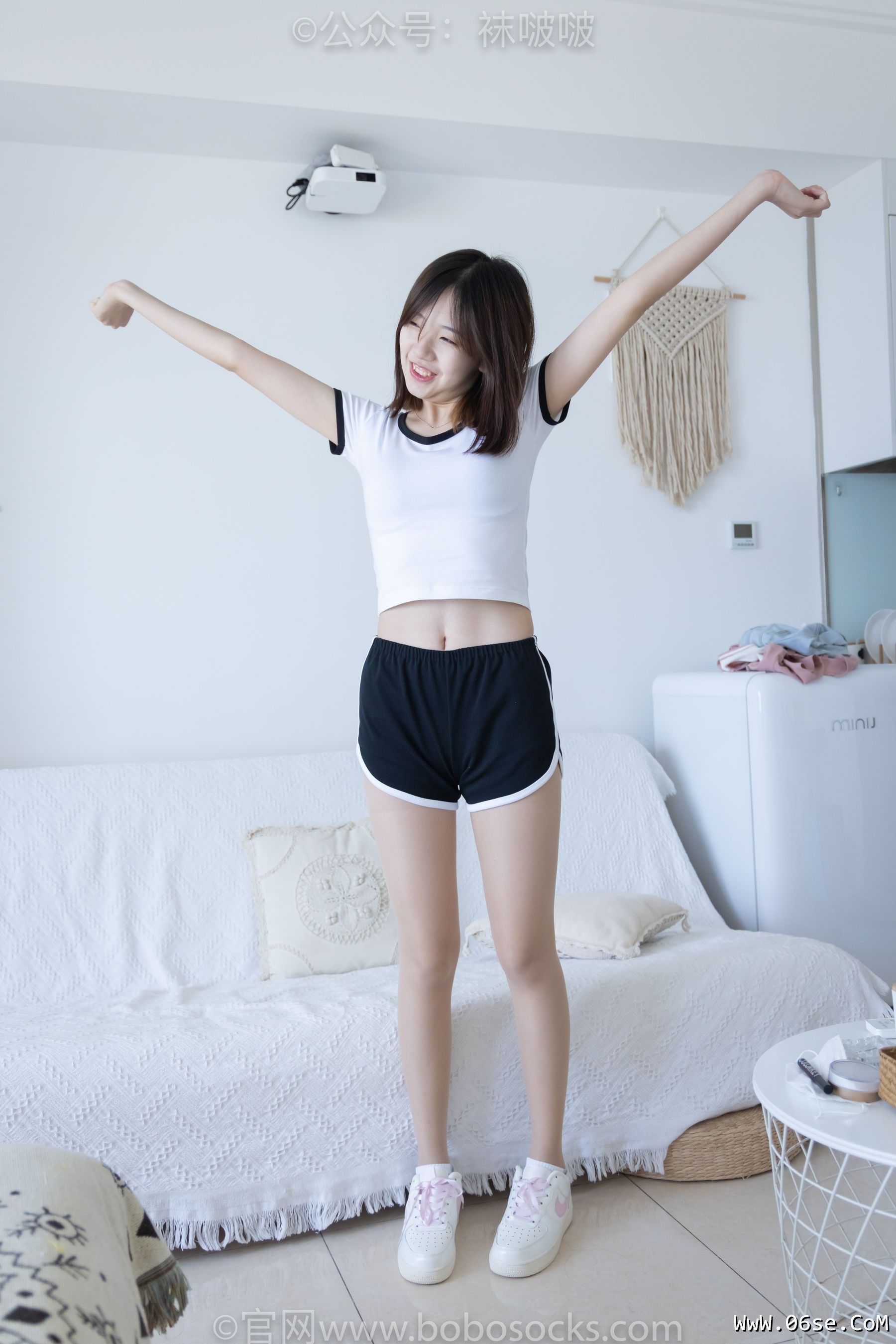 图片[19]-BoBoSocks袜啵啵 No.026 小甜豆-体操服、空军一号、白棉袜、肉丝[149P]-六色网
