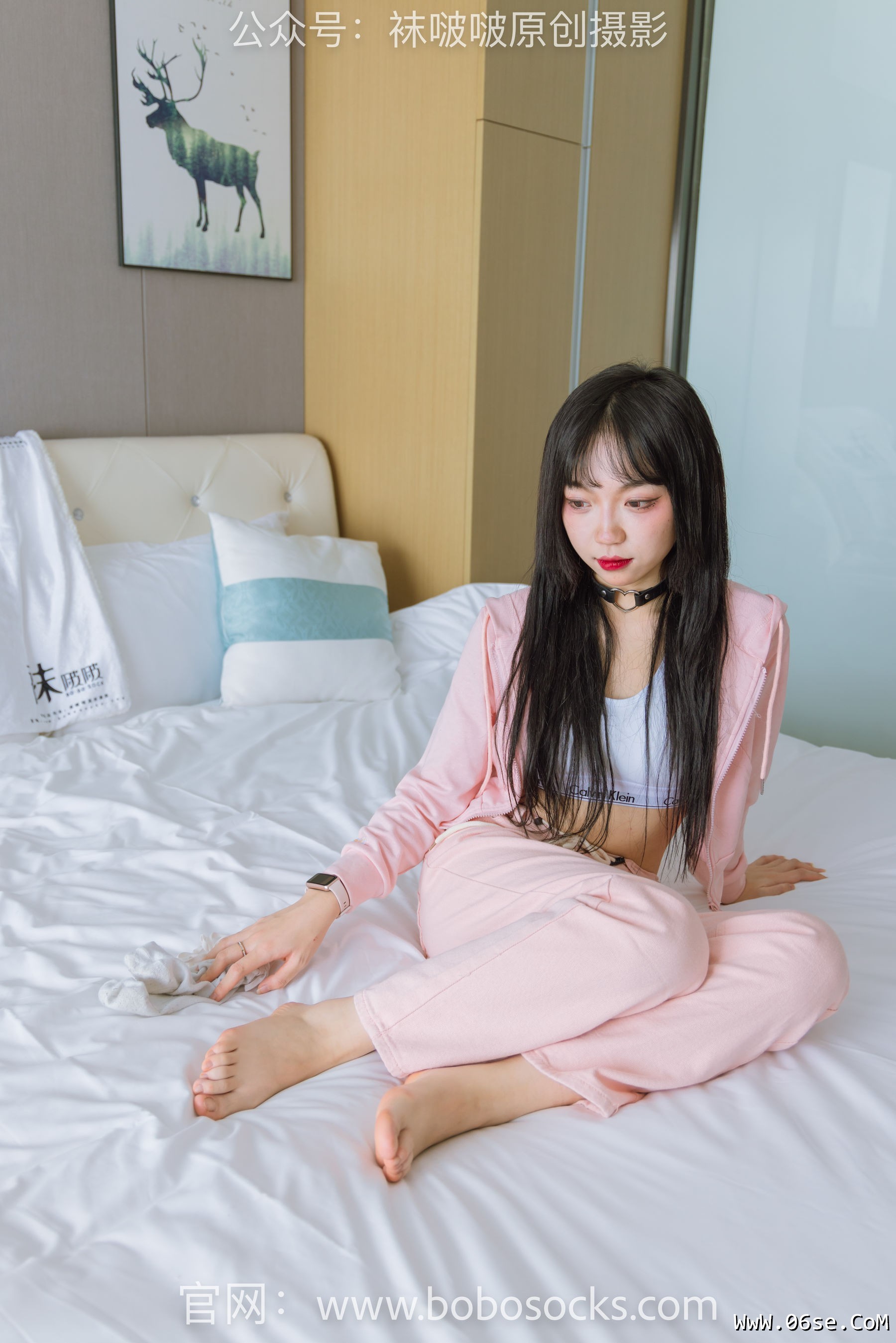 图片[138]-BoBoSocks袜啵啵 No.141 周周-运动鞋、白棉袜、裸足[140P]-六色网