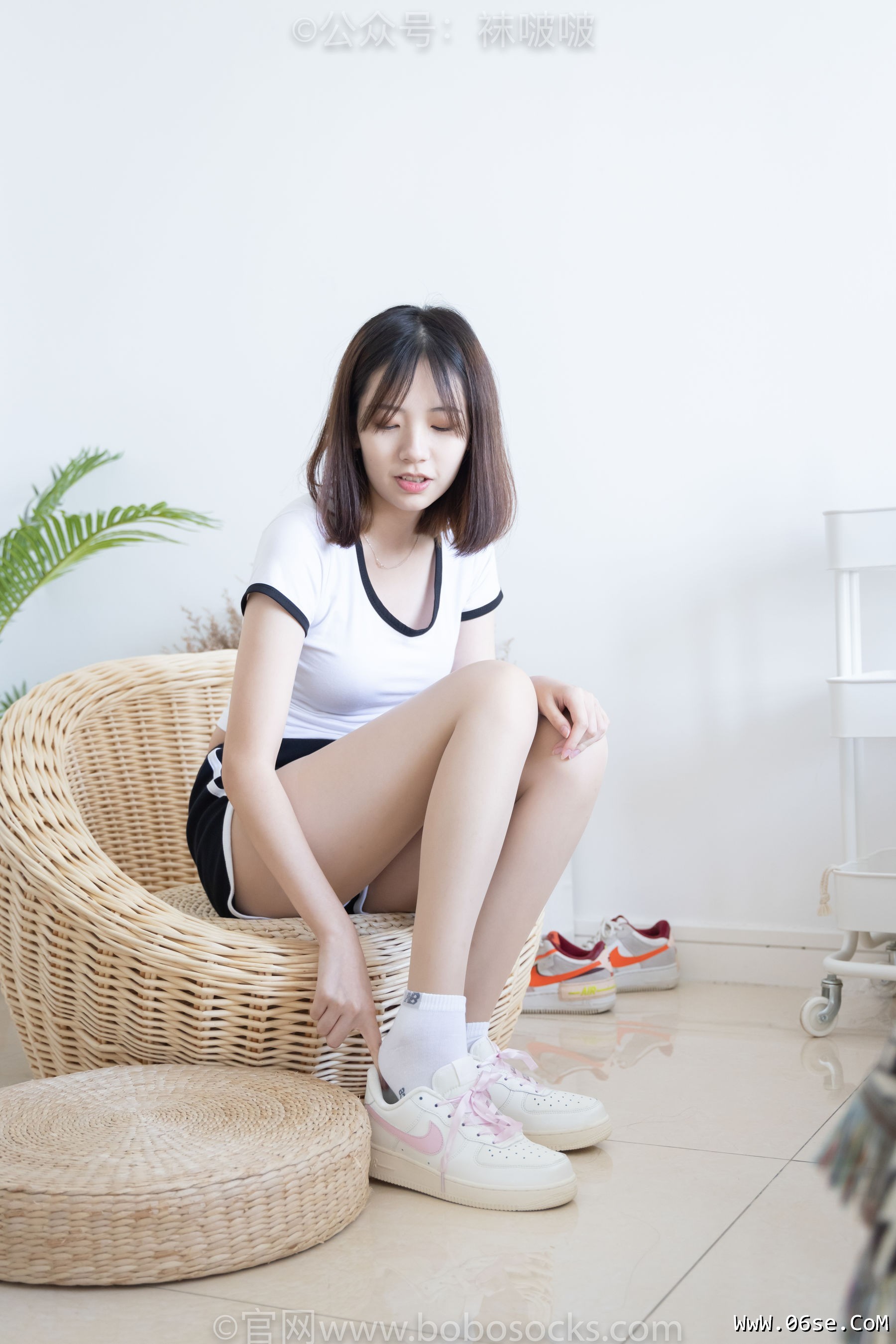 图片[148]-BoBoSocks袜啵啵 No.026 小甜豆-体操服、空军一号、白棉袜、肉丝[149P]-六色网