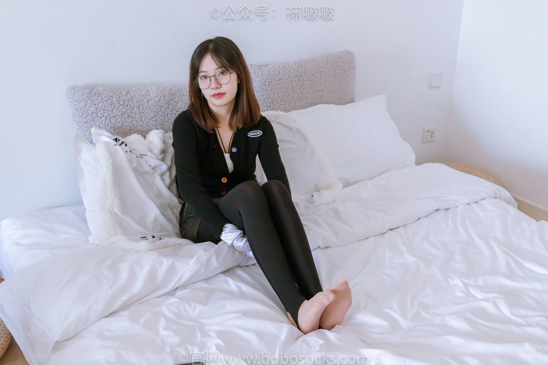 图片[81]-BoBoSocks袜啵啵 No.041 小甜豆-高跟长靴、黑色踩脚裤、肉丝[140P]-六色网