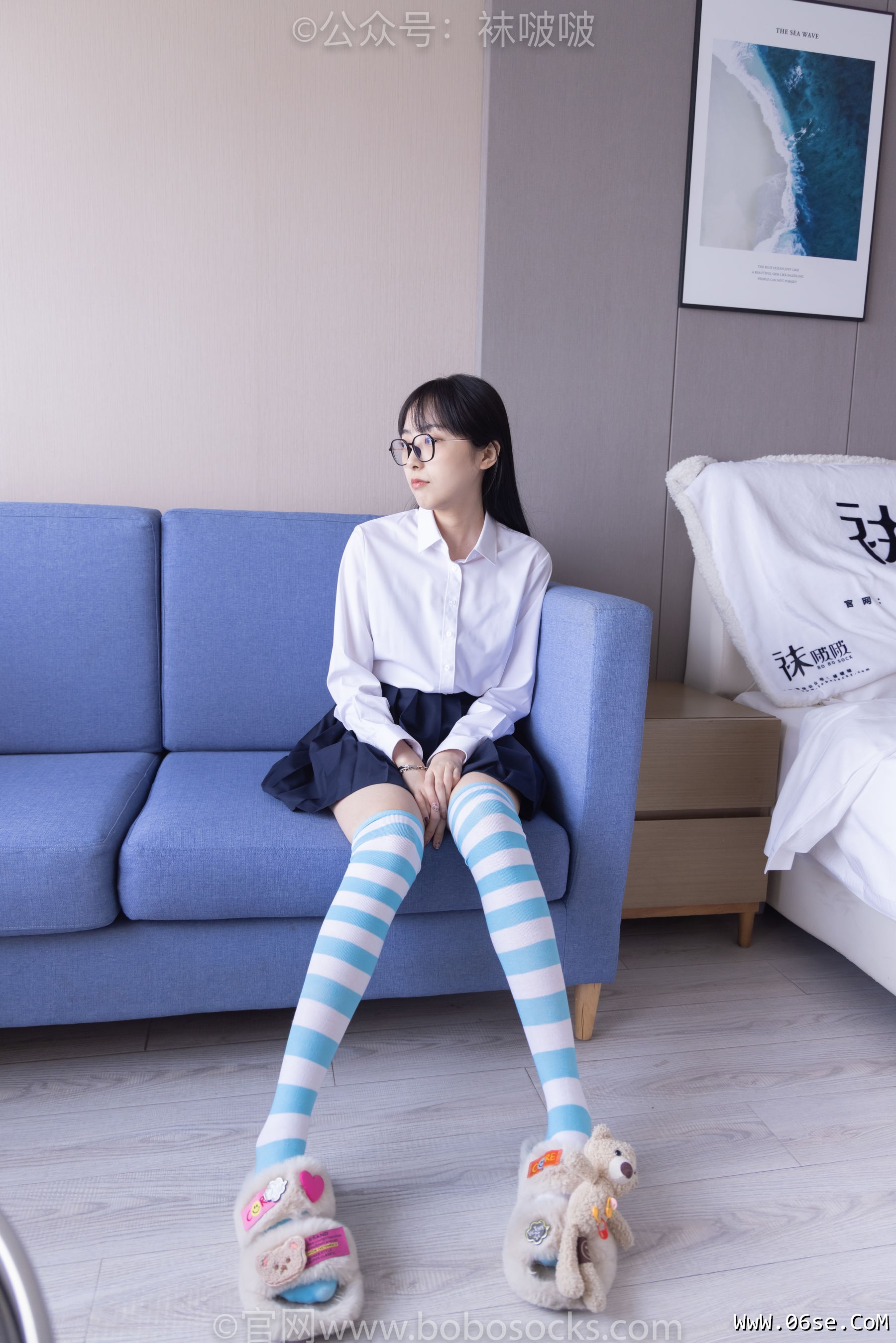 图片[97]-BoBoSocks袜啵啵 No.070 稚予-皮鞋、拖鞋、过膝袜、白棉袜[148P]-六色网