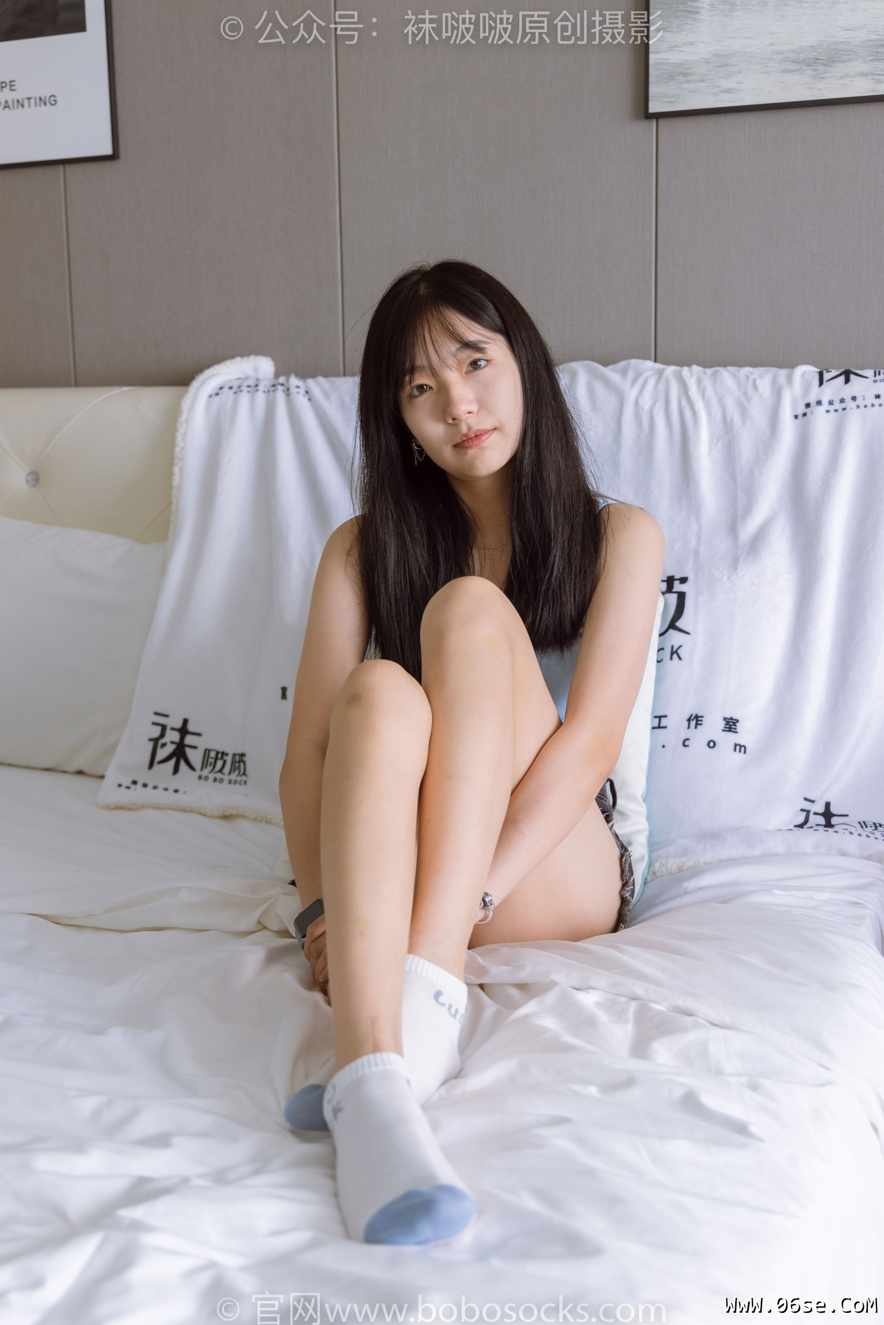 图片[17]-BoBoSocks袜啵啵 No.174 小甜豆-高跟长靴、白棉袜、裸足[178P]-六色网