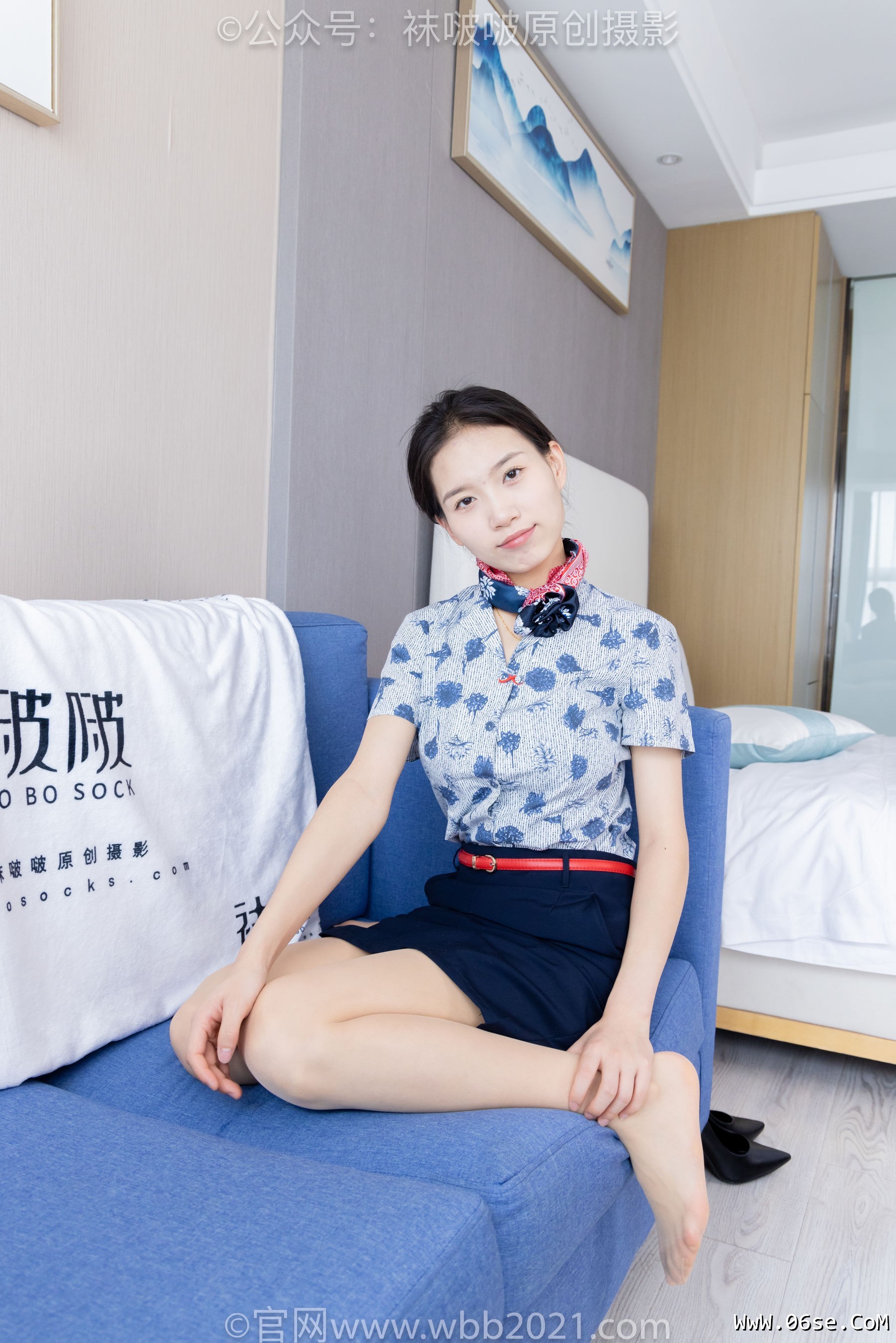 图片[114]-BoBoSocks袜啵啵 No.334 芝士 -东航制服、两双高跟鞋、薄肉丝、薄灰丝[141P]-六色网