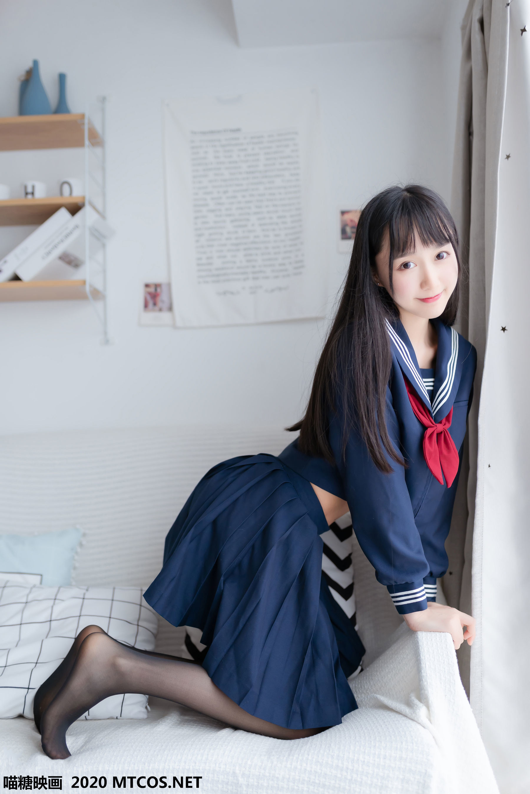 图片[34]-[喵糖映画] JKL.005 水手JK制服 [42P]-六色网