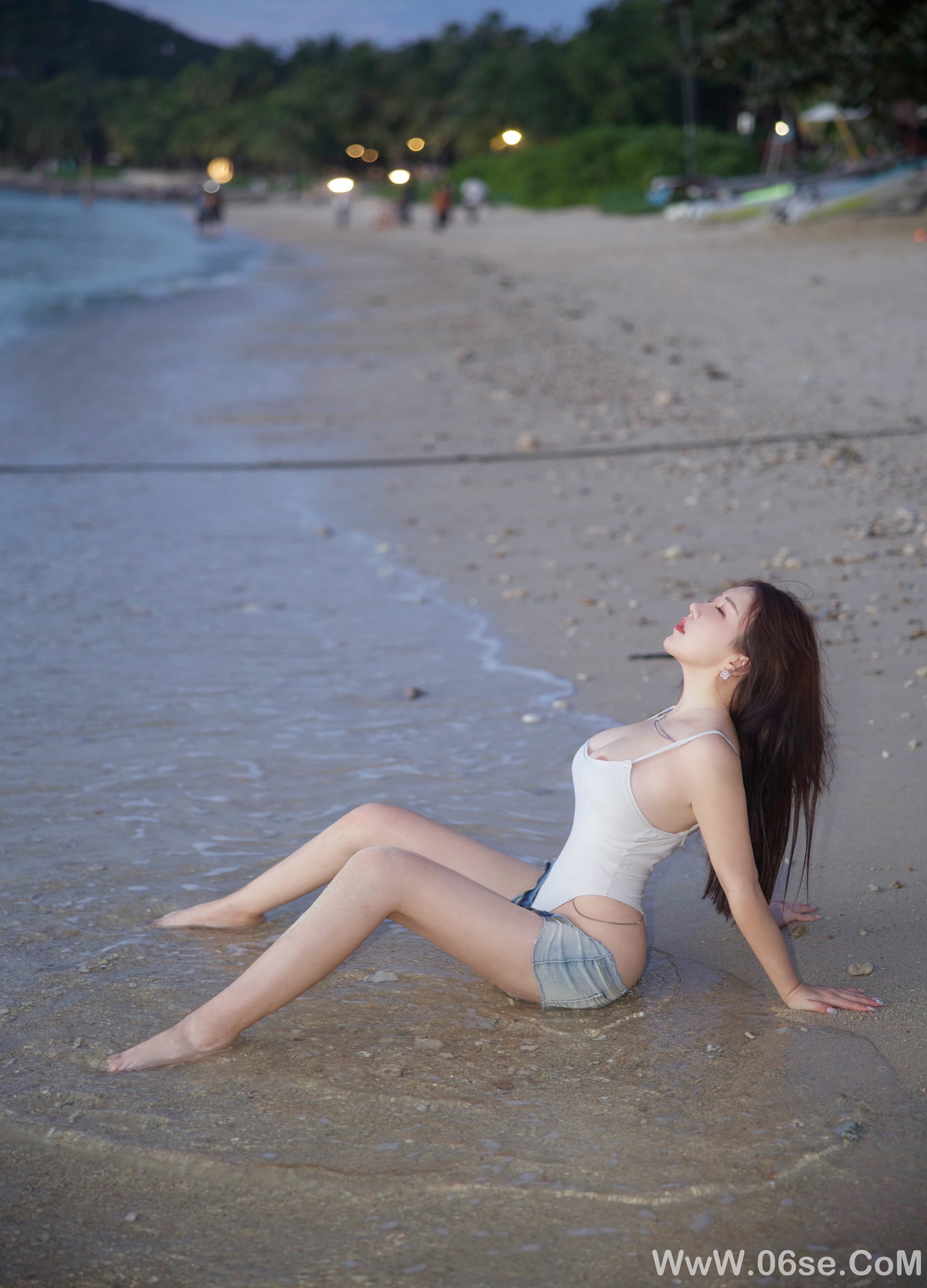 图片[46]-小薯条nienie – 内购 沙滩[74P]-六色网