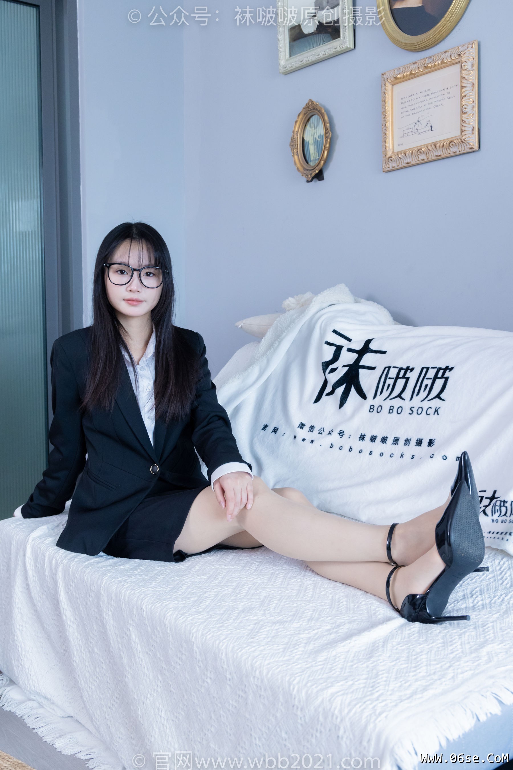 图片[83]-BoBoSocks袜啵啵 No.338 甜甜圈 -高跟鞋、肉丝、ol风[150P]-六色网