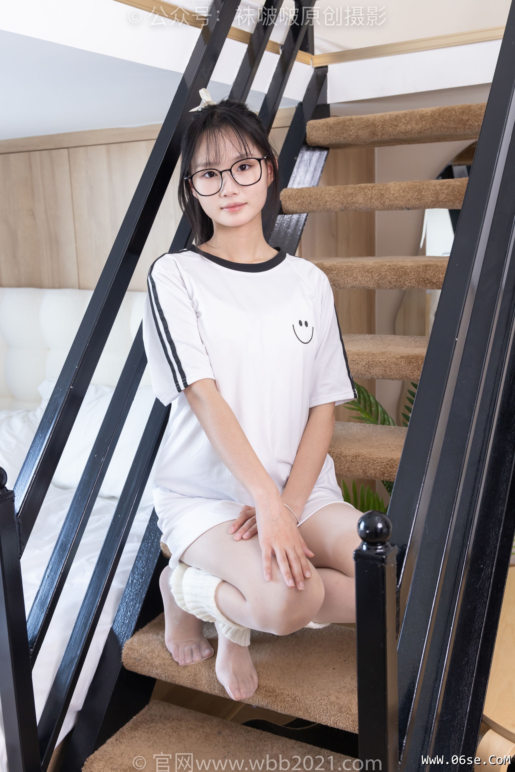 图片[120]-BoBoSocks袜啵啵 No.376 甜甜圈 -运动鞋、堆堆袜套、白丝[150P]-六色网