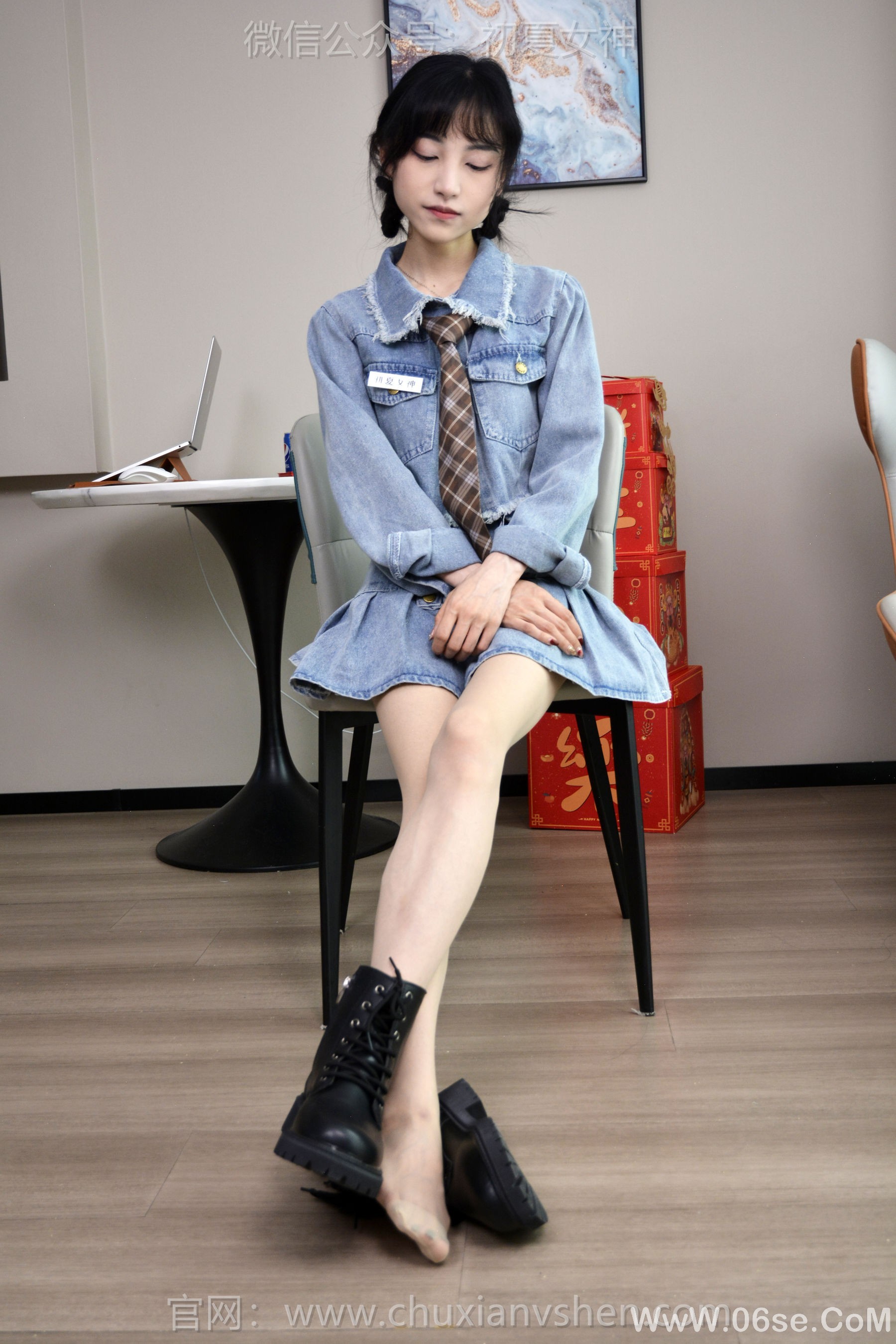 图片[51]-初夏女神 No.247 柒柒 浪漫牛仔[140P]-六色网