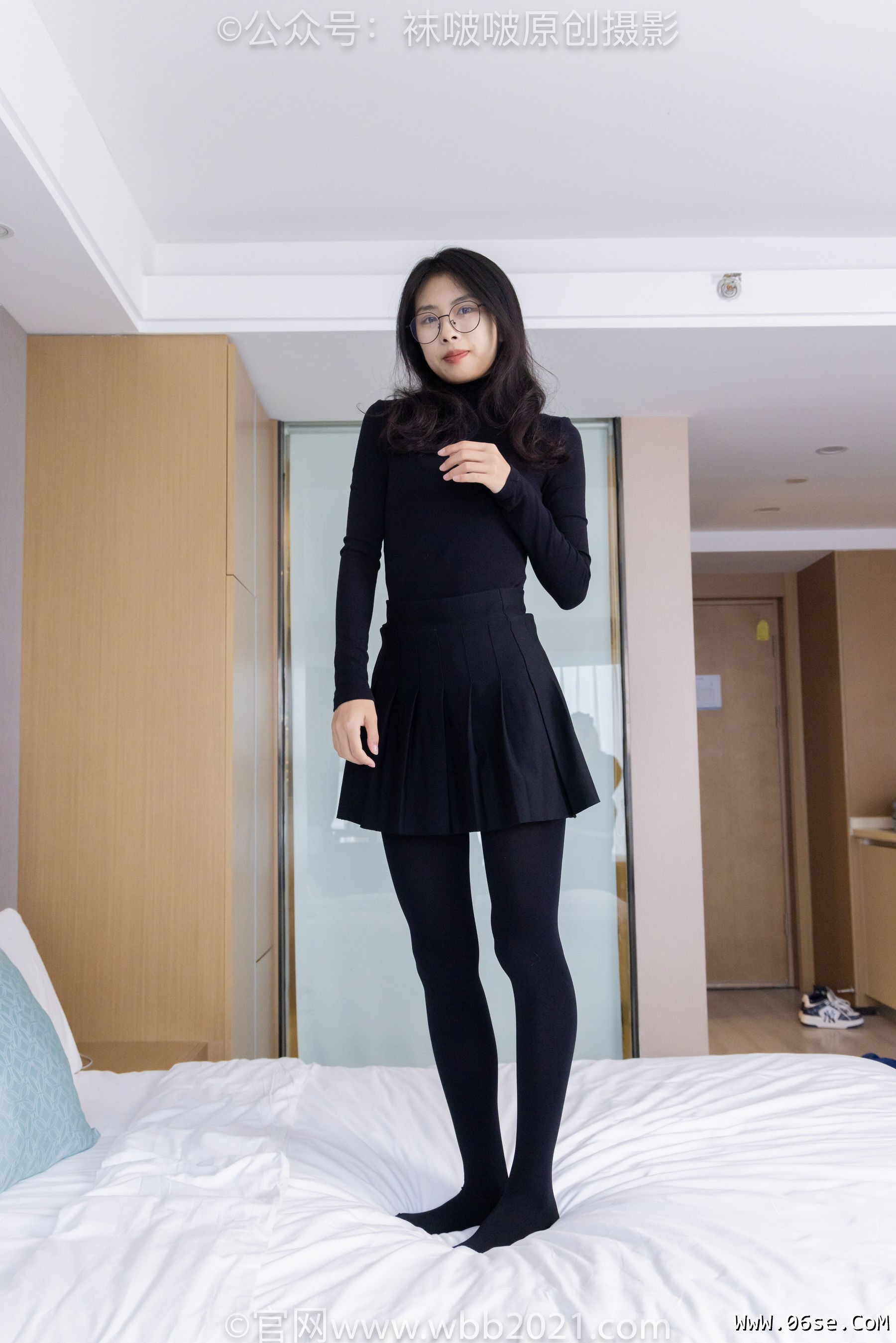 图片[17]-BoBoSocks袜啵啵 No.430 奶油 -平底鞋、厚黑丝、丝袜踩奶油小蛋糕剧情[146P]-六色网