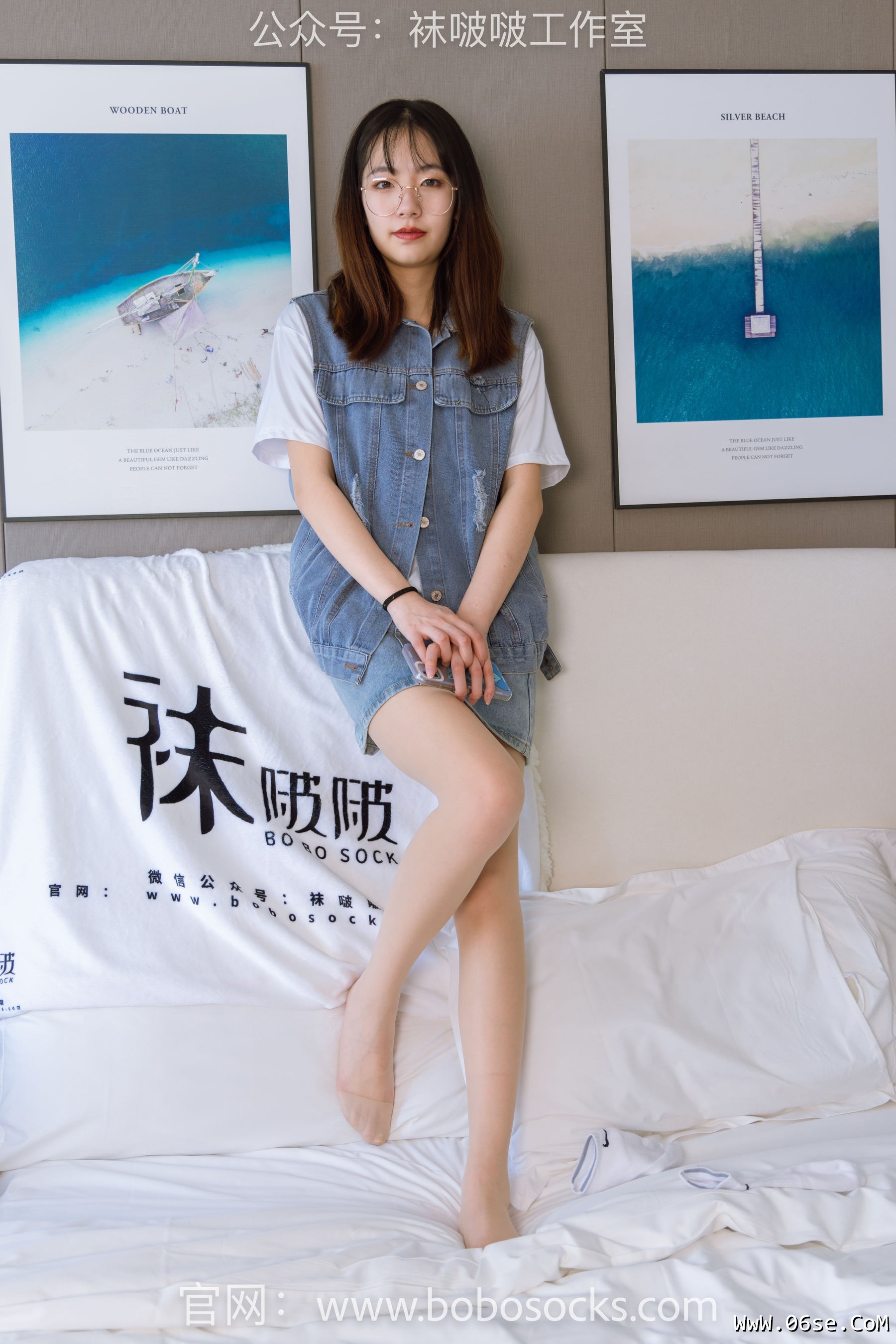 图片[31]-BoBoSocks袜啵啵 No.123 小甜豆-板鞋、白棉袜、肉丝[140P]-六色网