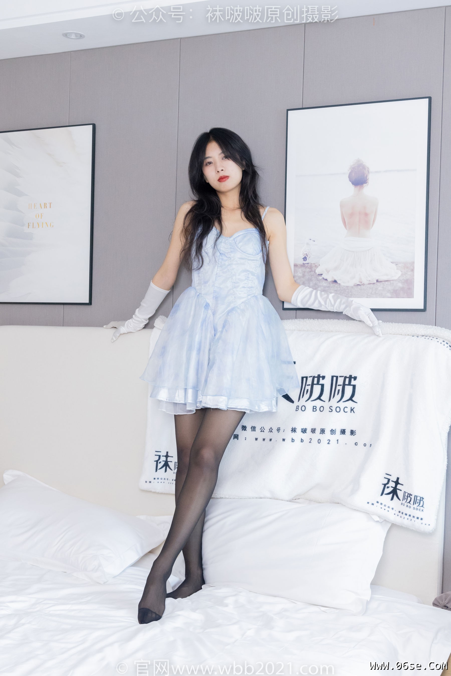图片[17]-BoBoSocks袜啵啵 No.427 奶油 -两双长靴、黑丝[149P]-六色网