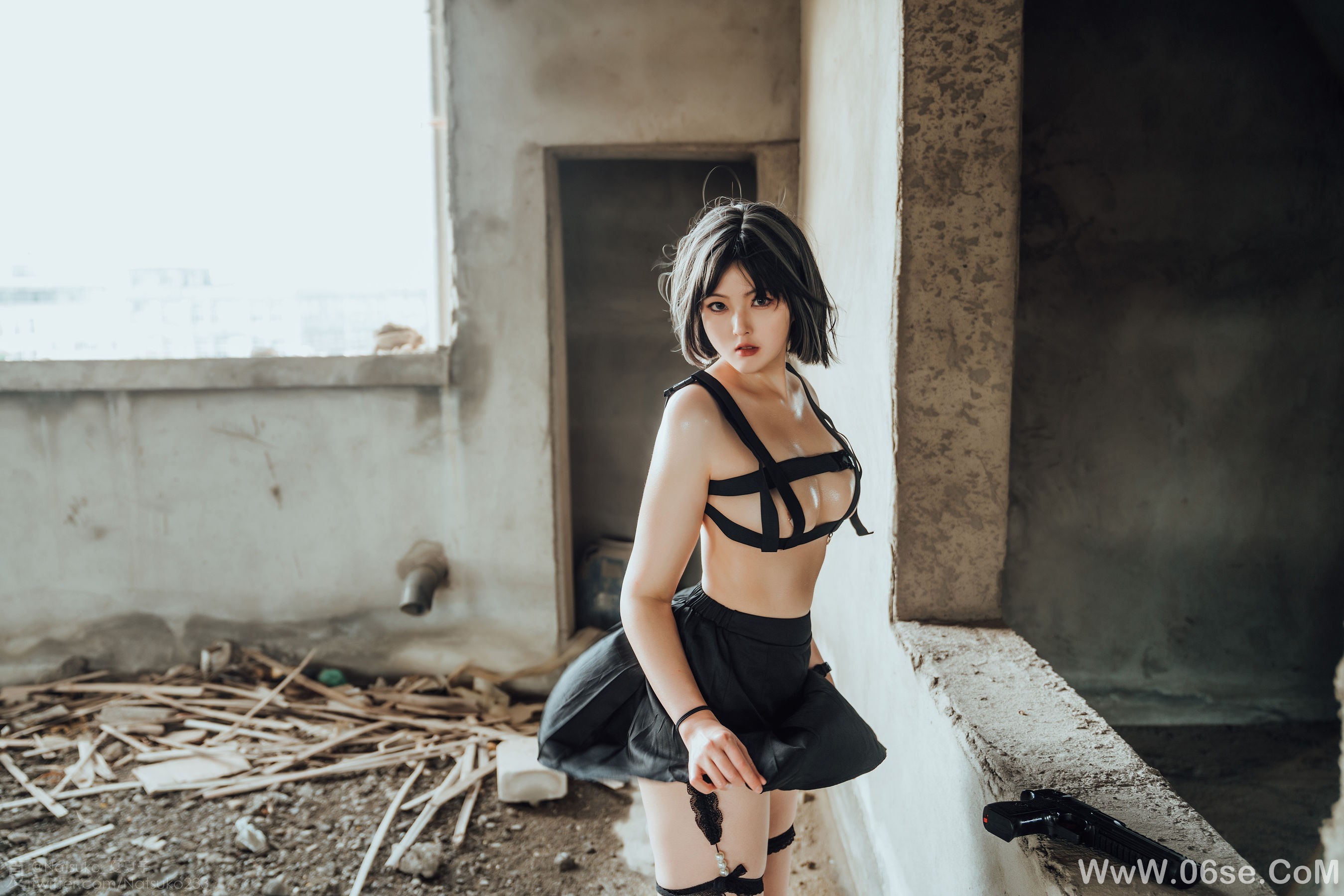 图片[40]-Natsuko夏夏子 – 绑带特工[40P]-六色网