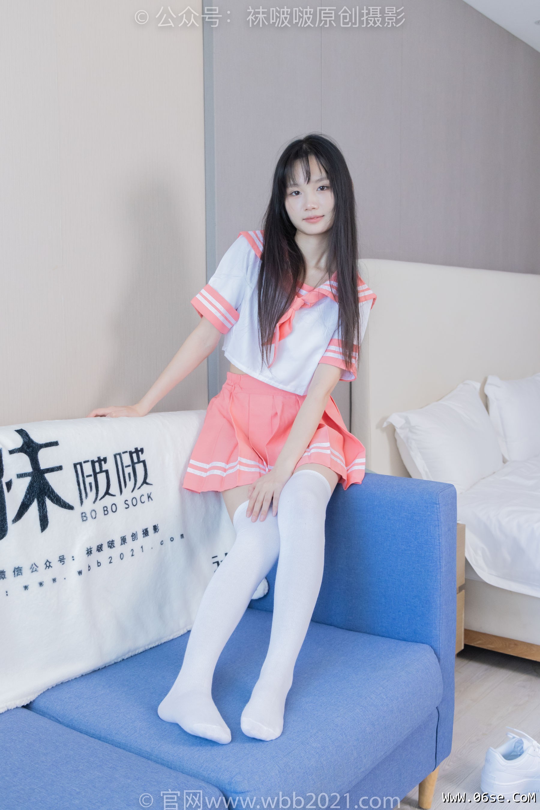 图片[95]-BoBoSocks袜啵啵 No.429 甜甜圈 -板鞋、白棉袜、过膝白棉袜[159P]-六色网