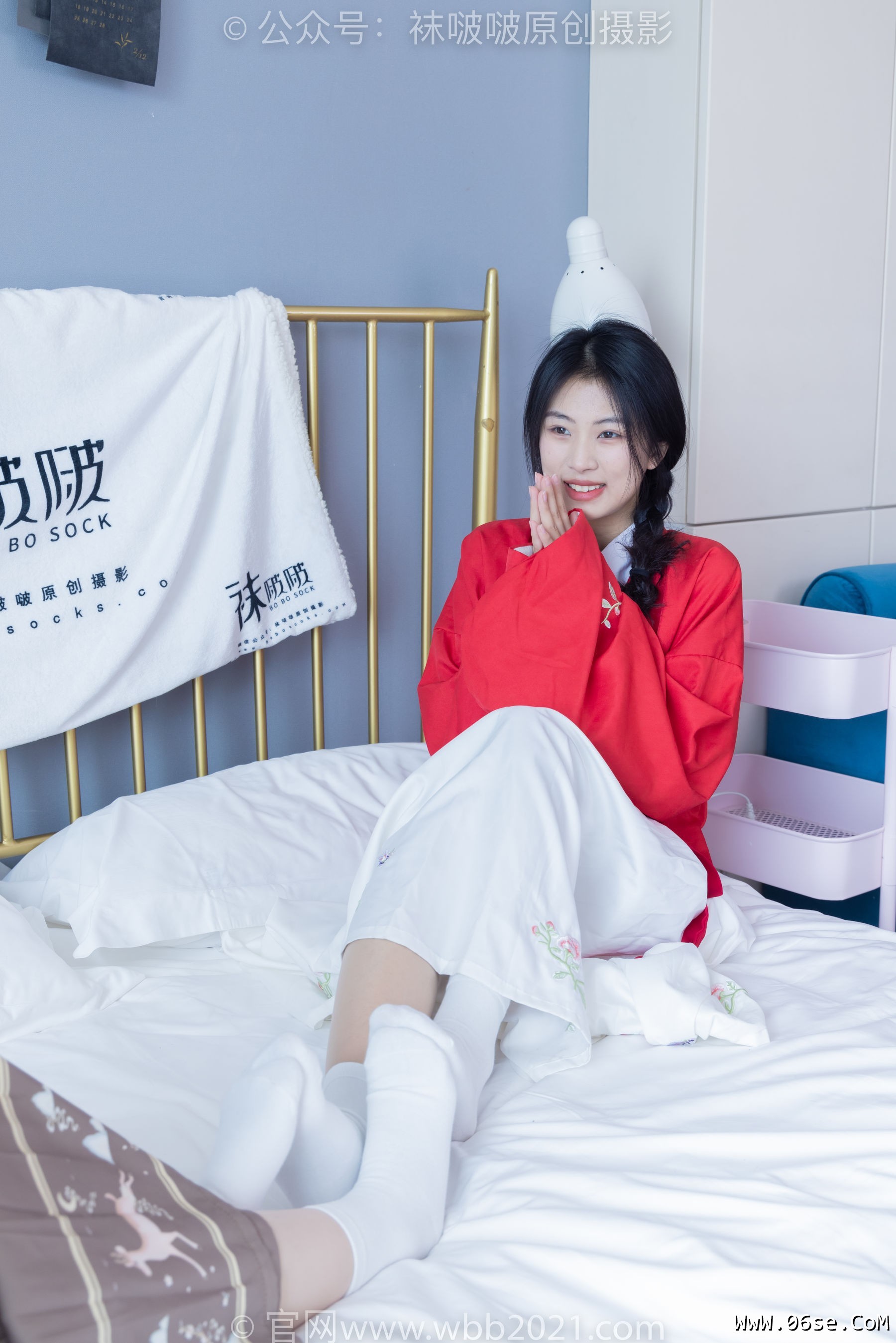 图片[132]-BoBoSocks袜啵啵 No.400 奶油&甜甜圈 -两双高跟鞋、白棉袜、肉丝[158P]-六色网
