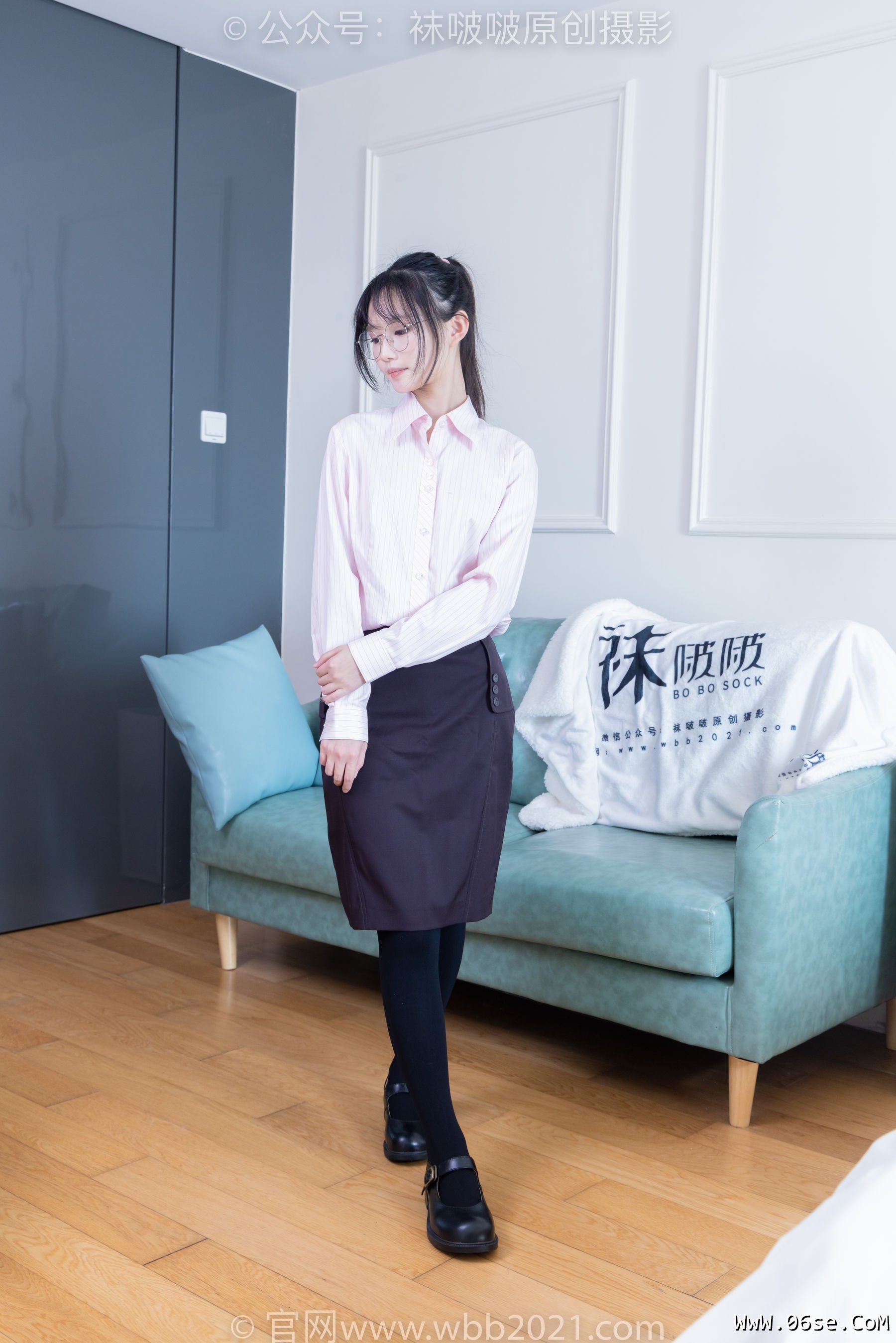 图片[7]-BoBoSocks袜啵啵 No.362 甜甜圈 -两双皮鞋、厚肉丝、厚黑丝、ol制服[230P]-六色网