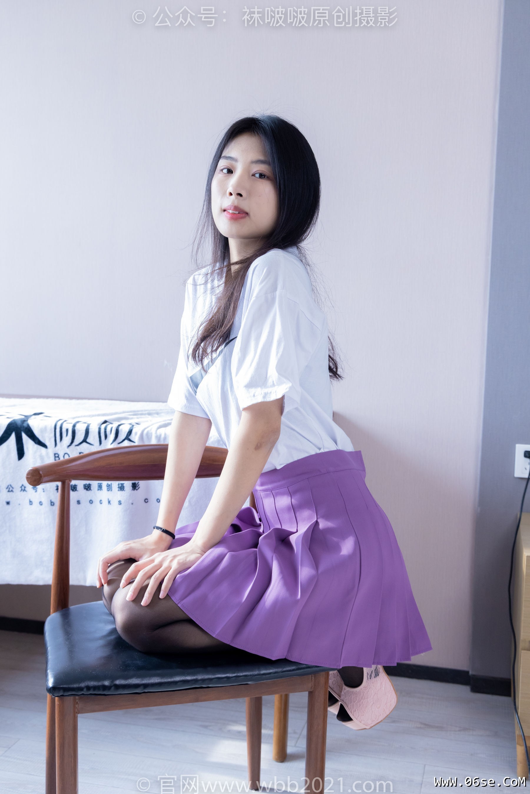 图片[110]-BoBoSocks袜啵啵 No.364 奶油 -高跟鞋、黑丝[170P]-六色网