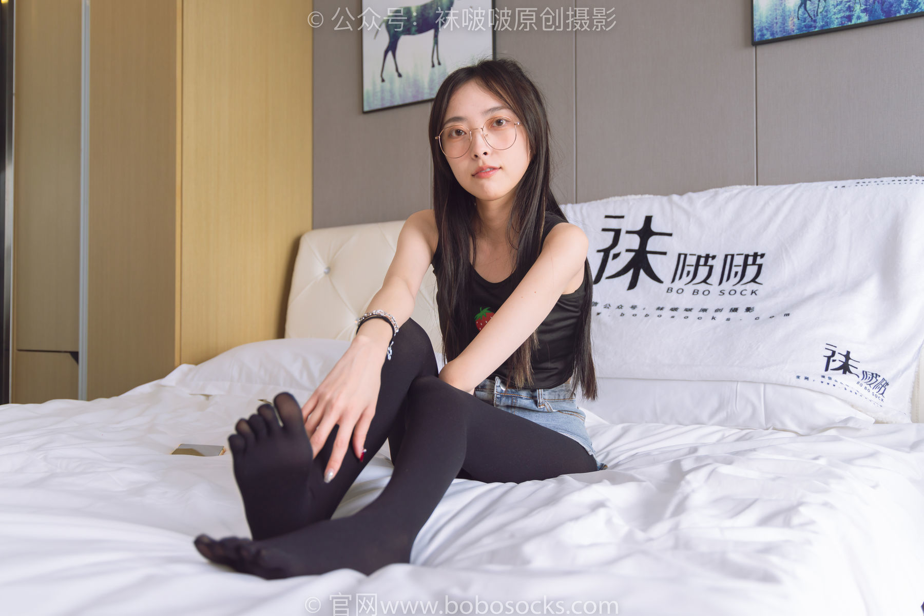 图片[108]-BoBoSocks袜啵啵 No.192 稚予-高跟鞋、黑色五指袜[139P]-六色网