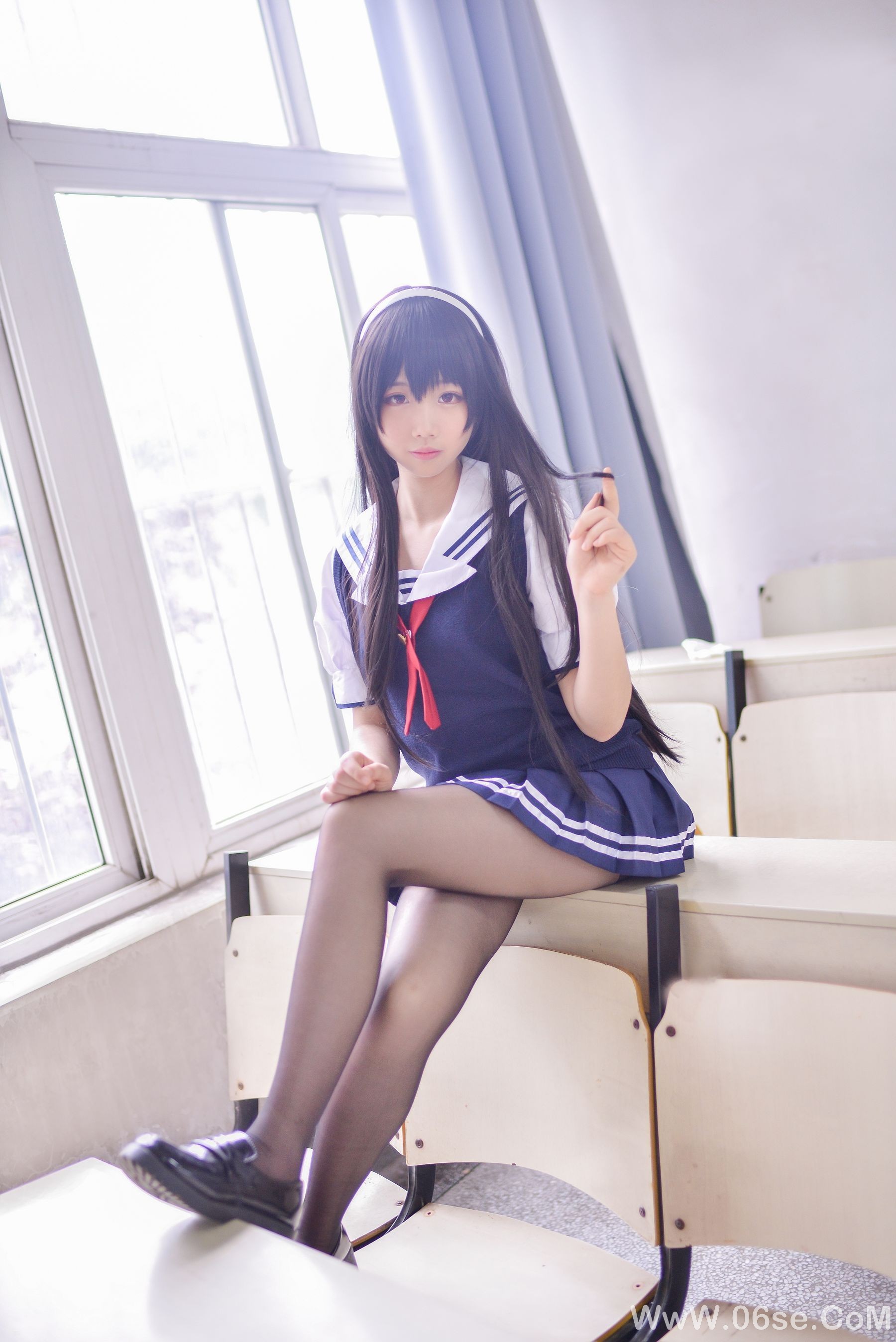 图片[4]-Cos小姐姐雪琪 霞之丘诗羽[22P]-六色网