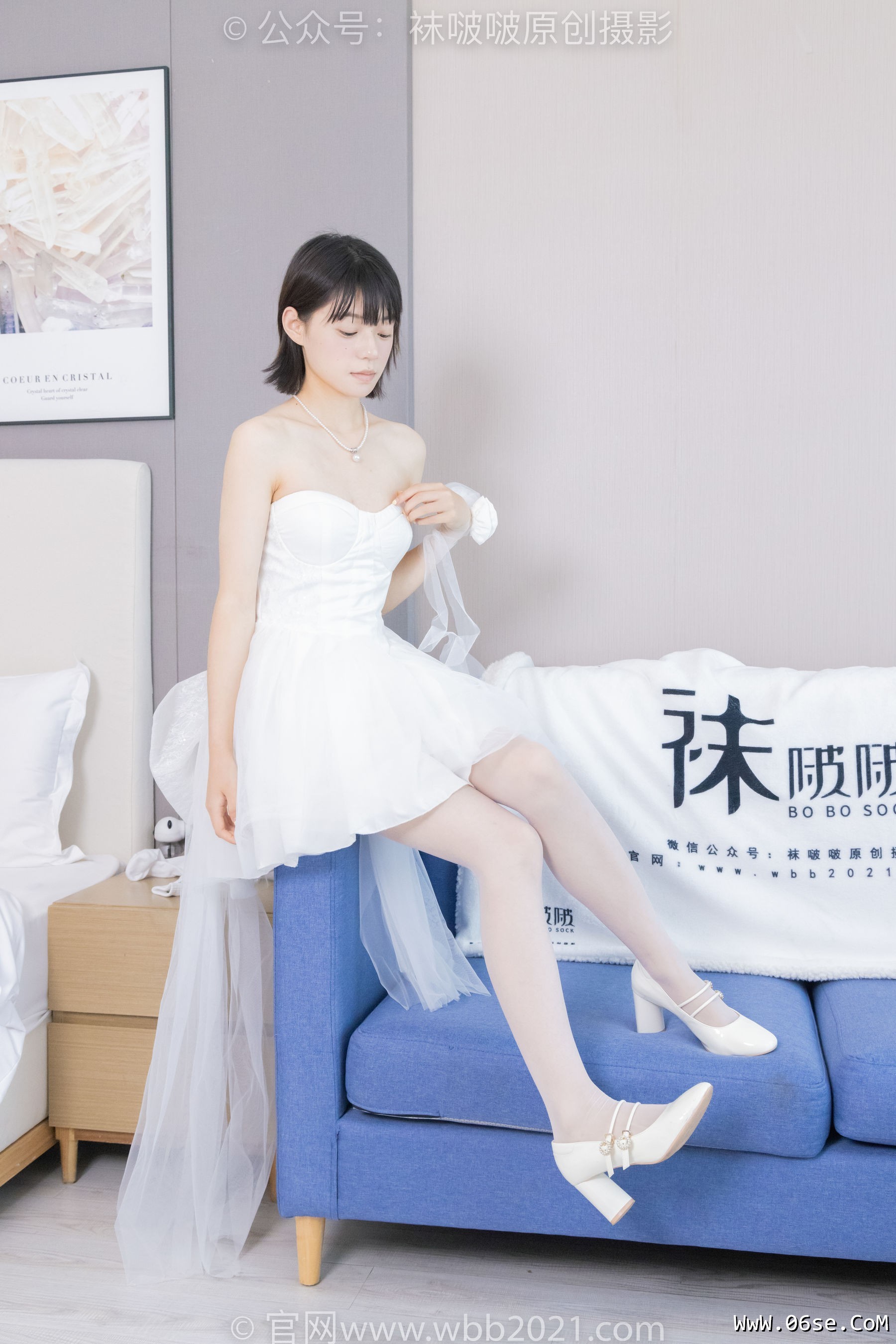图片[53]-BoBoSocks袜啵啵 No.443 糯米 -高跟鞋、白丝、裸足[139P]-六色网