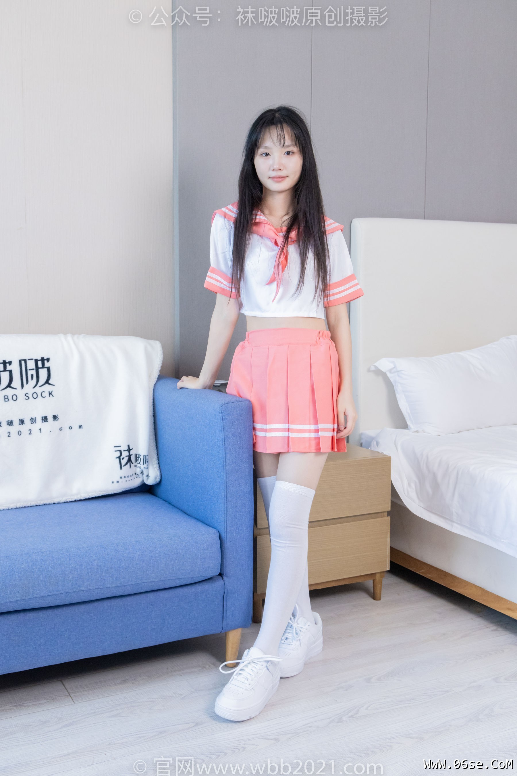 BoBoSocks袜啵啵 No.429 甜甜圈 -板鞋、白棉袜、过膝白棉袜[159P]-六色网