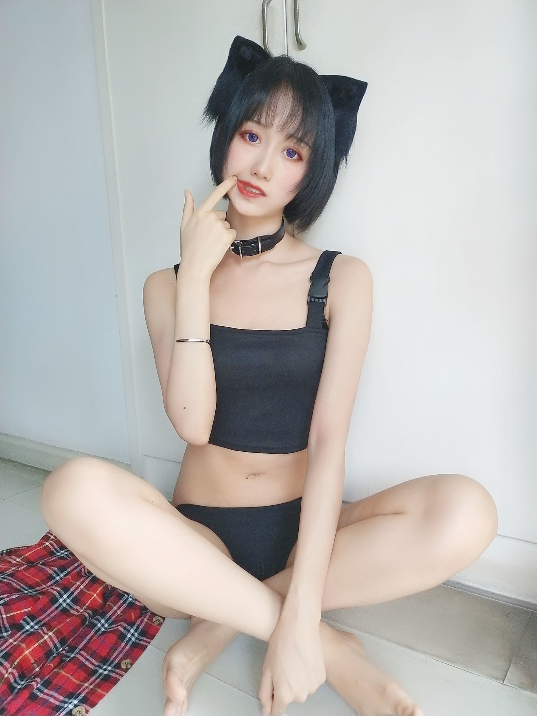 图片[25]-萌系小姐姐木绵绵OwO 不良猫[44P]-六色网