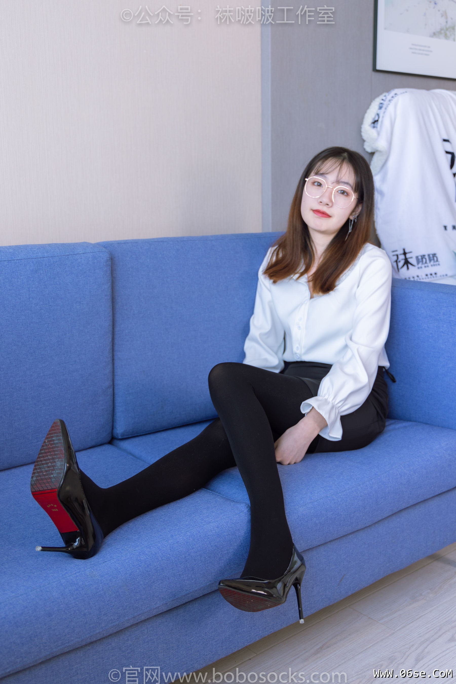 图片[30]-BoBoSocks袜啵啵 No.090 小甜豆-高跟鞋、厚黑丝[140P]-六色网