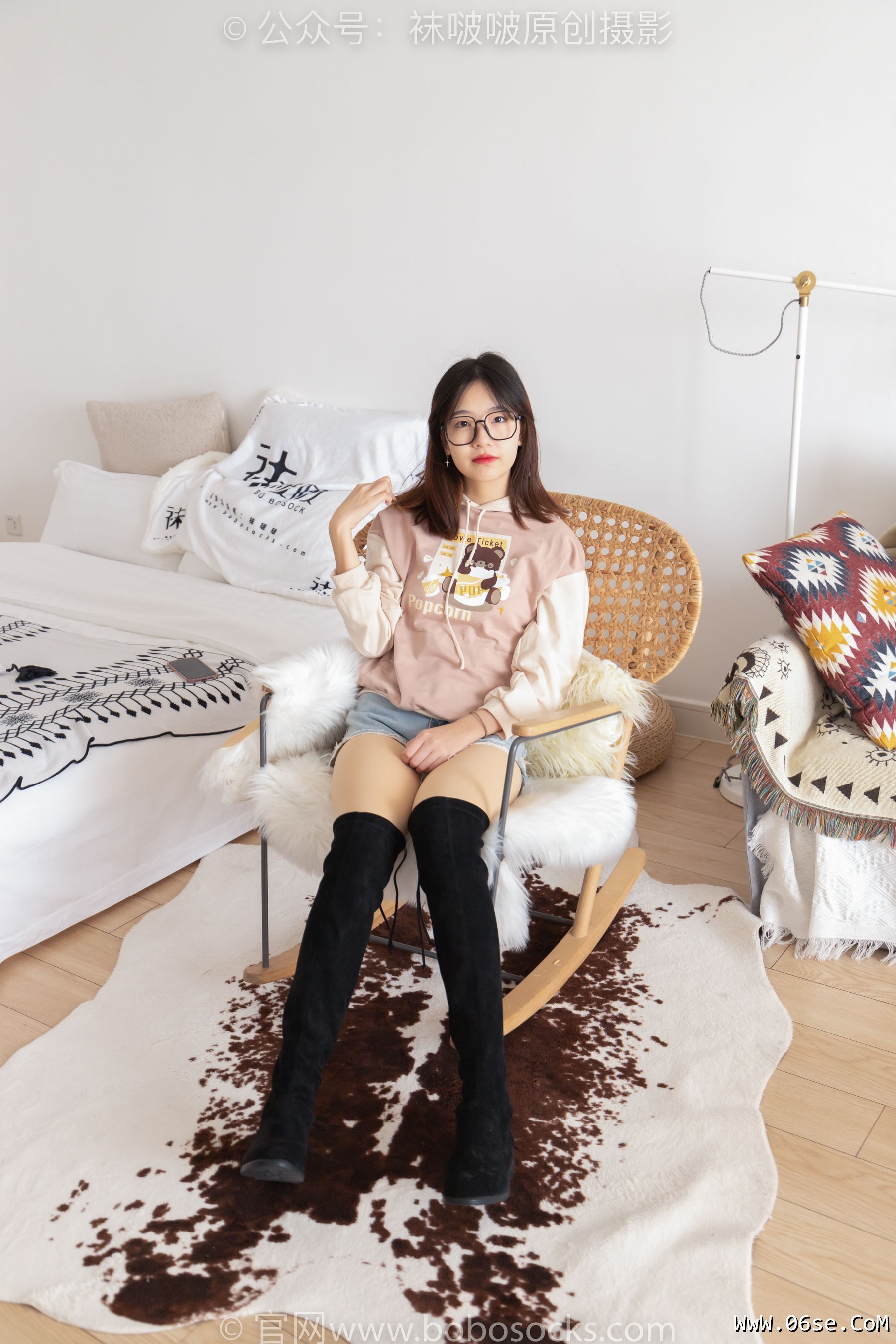 图片[2]-BoBoSocks袜啵啵 No.218 小甜豆-长靴、厚肉丝[140P]-六色网