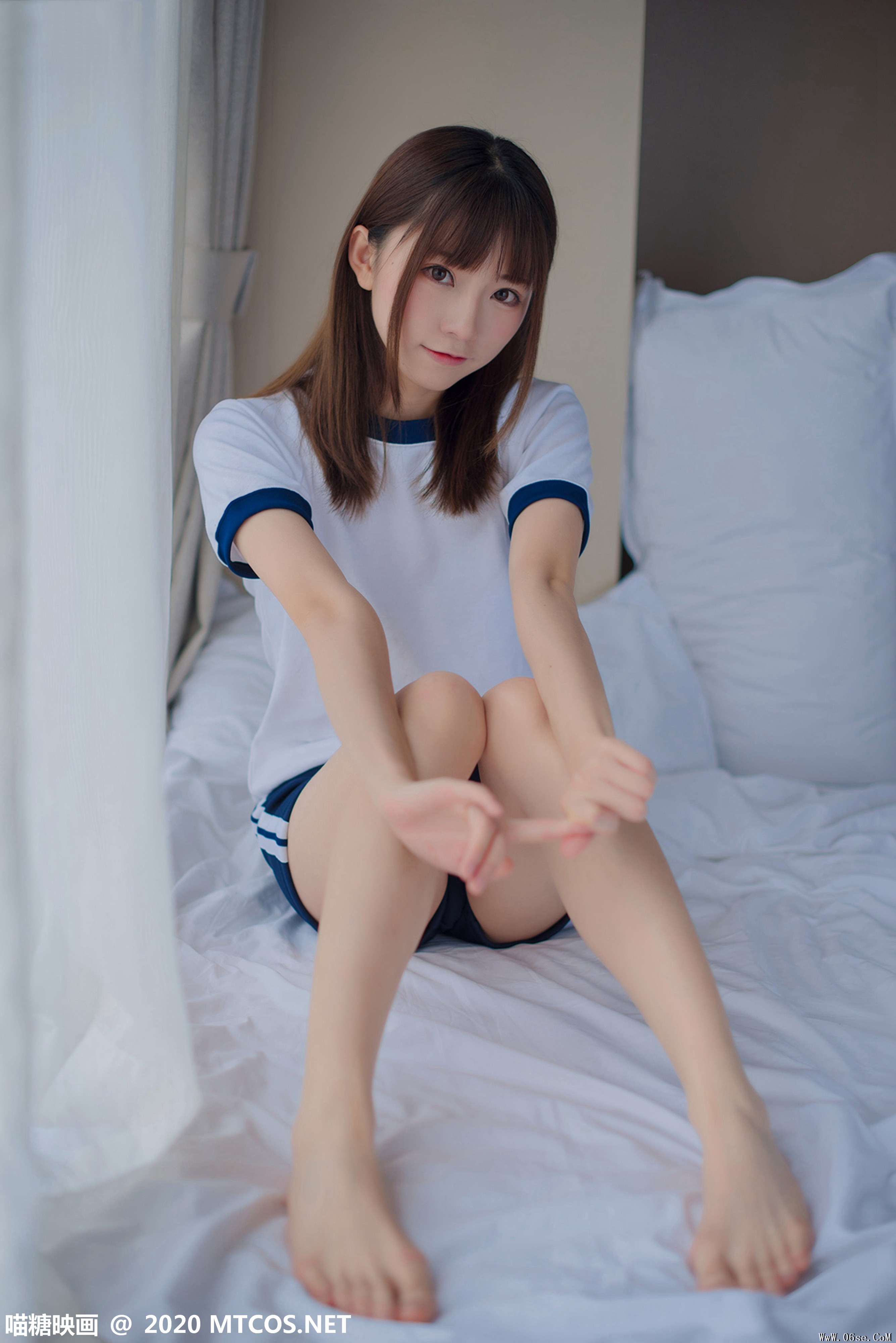 图片[12]-喵糖映画 VOL.222 清凉体操服 清纯学妹[47P／257MB]-六色网