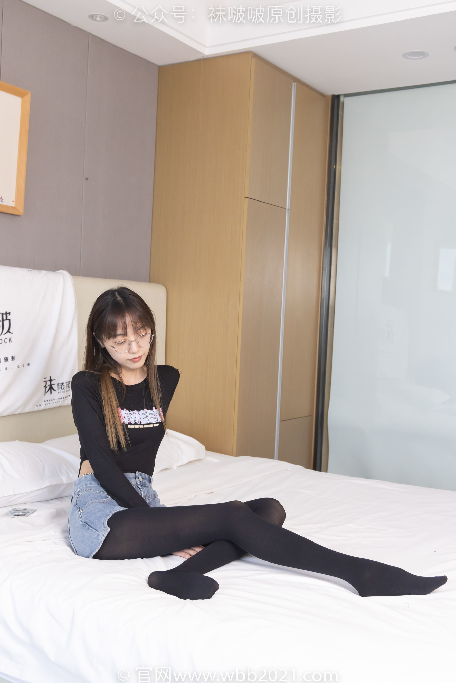 图片[41]-BoBoSocks袜啵啵 No.321 稚予 -高跟鞋、厚黑丝[150P]-六色网