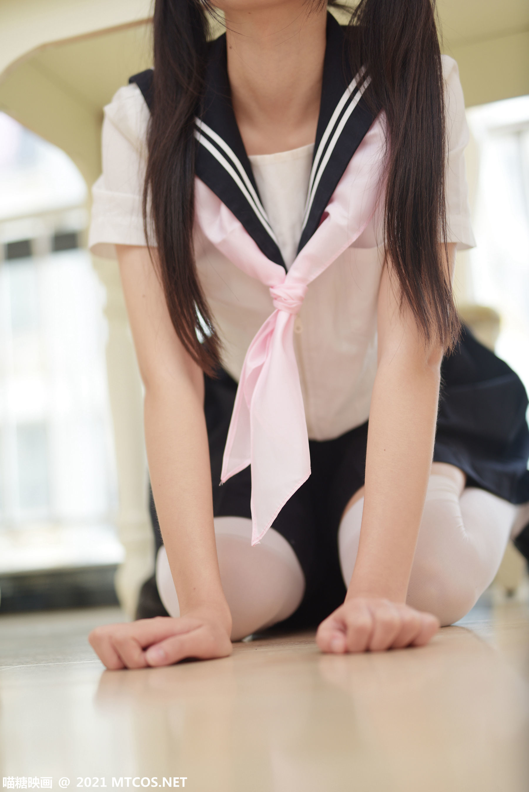 图片[46]-喵糖映画 VOL.402 JK学妹 [47P]-六色网