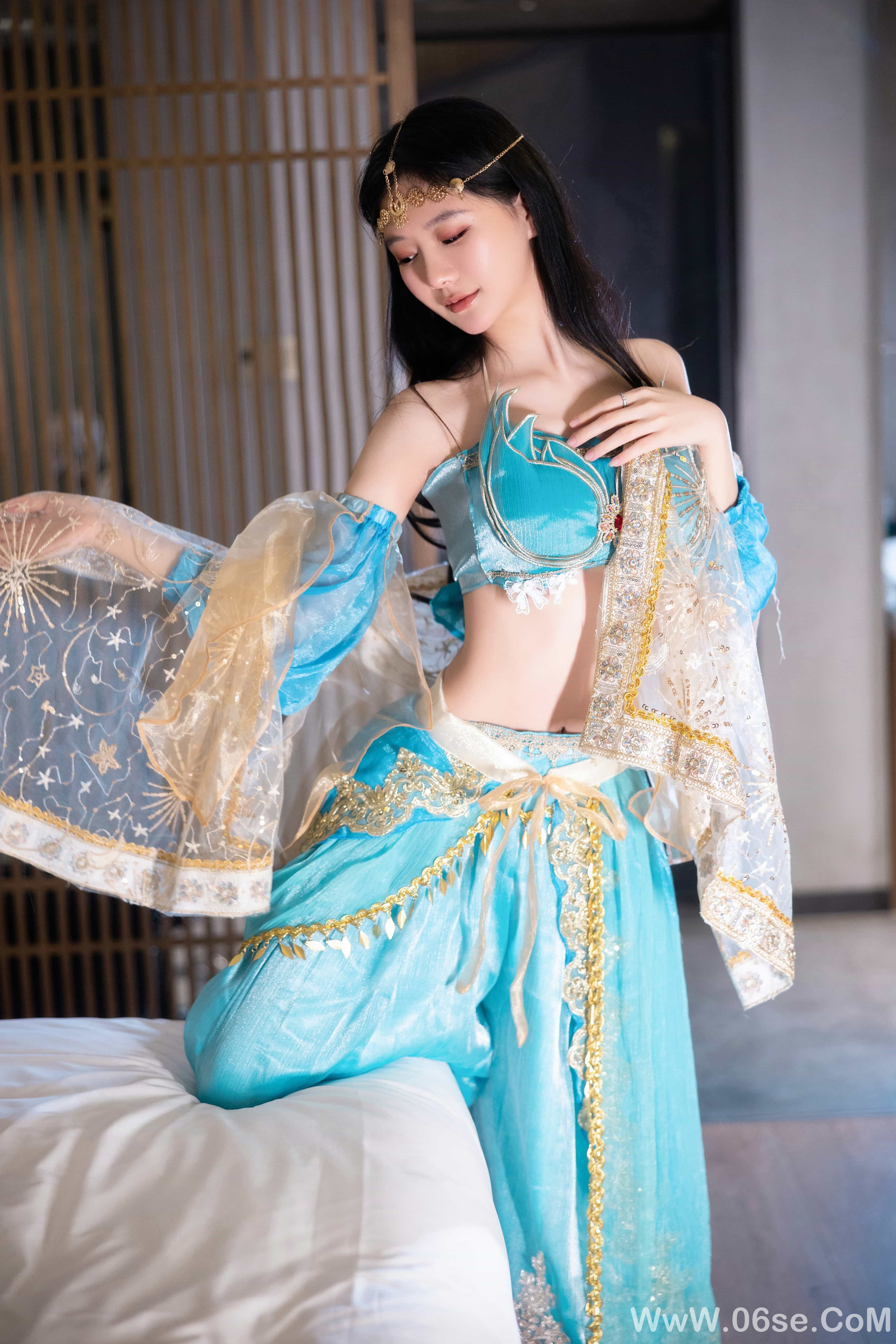 图片[6]-谢小蒽(幼幼) – 西域舞娘写真[92P]-六色网